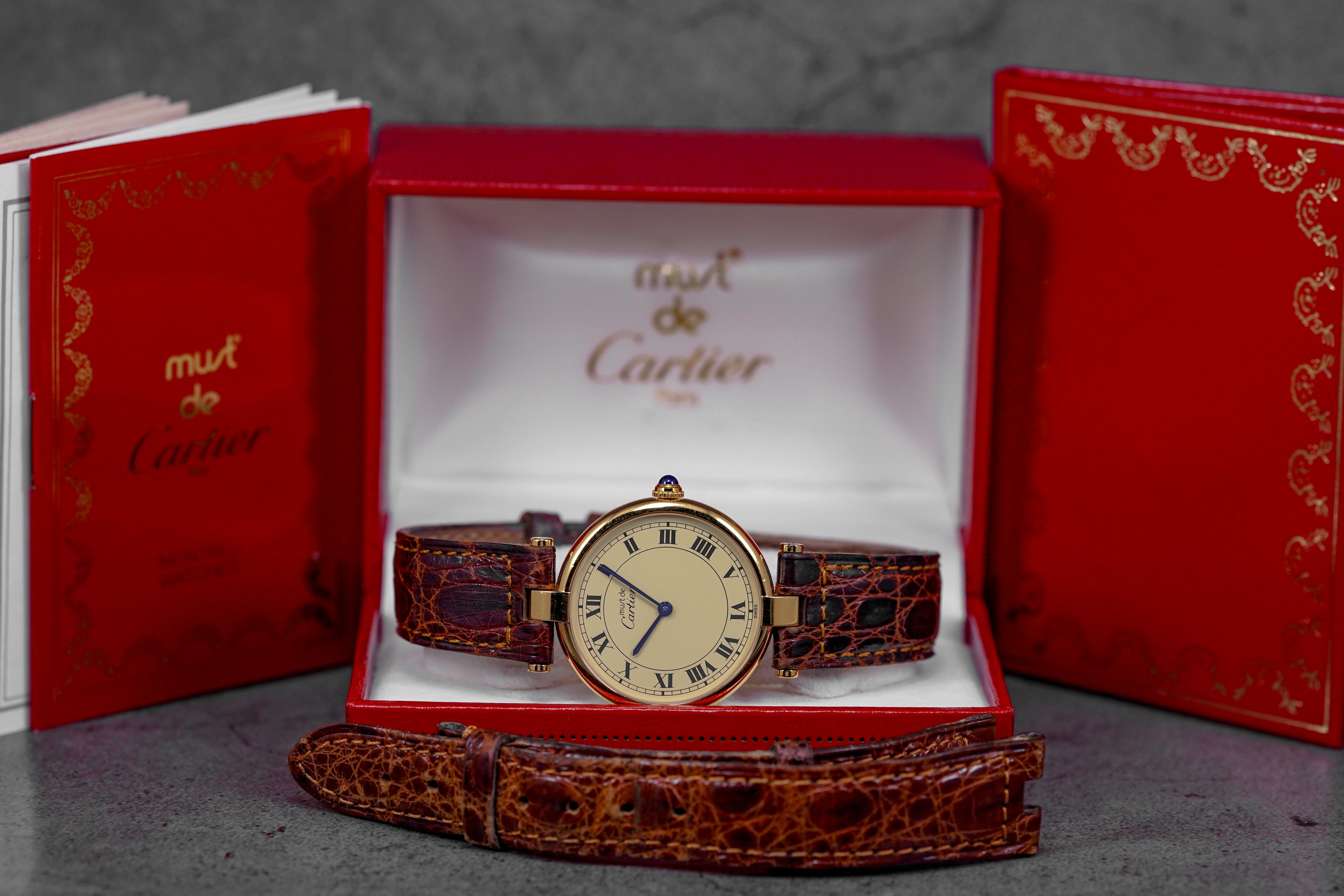 harga cartier must vendome vermeil