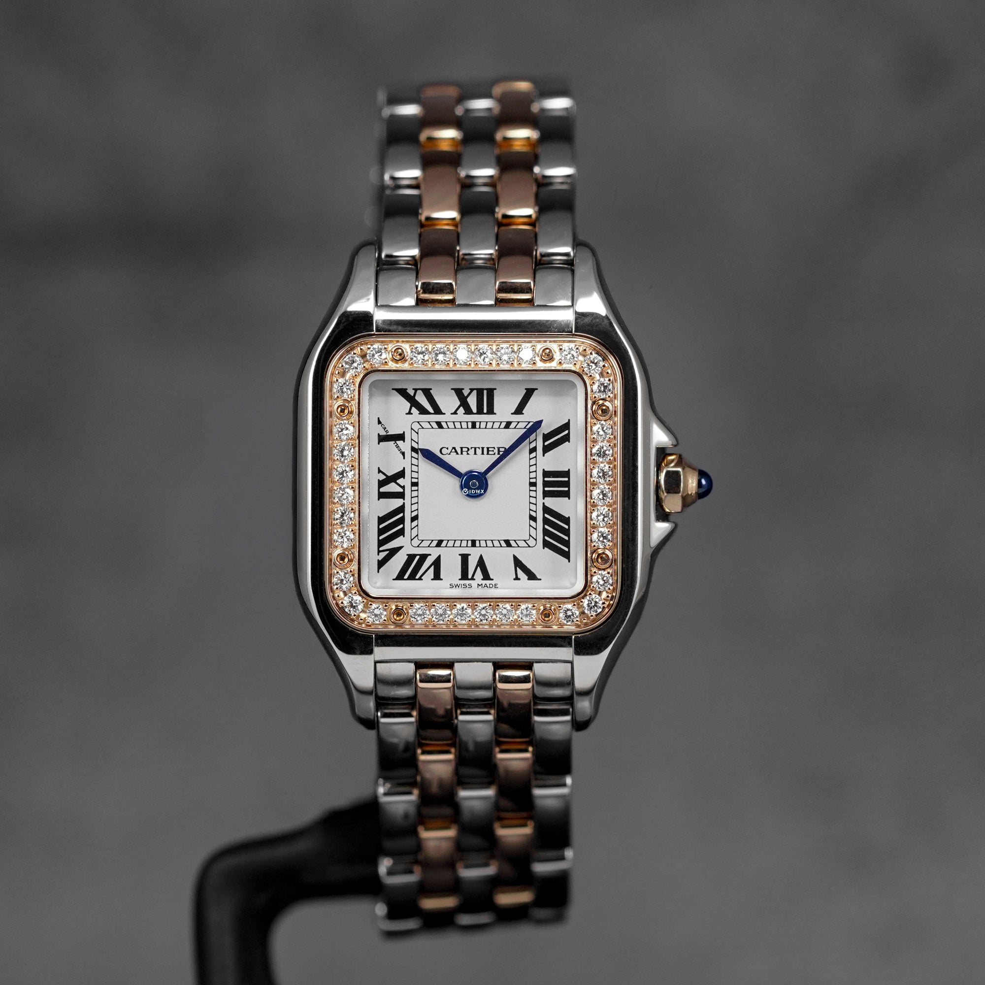 PANTHÈRE S TWOTONE ROSEGOLD SILVER DIAL DIAMOND BEZEL (2022)