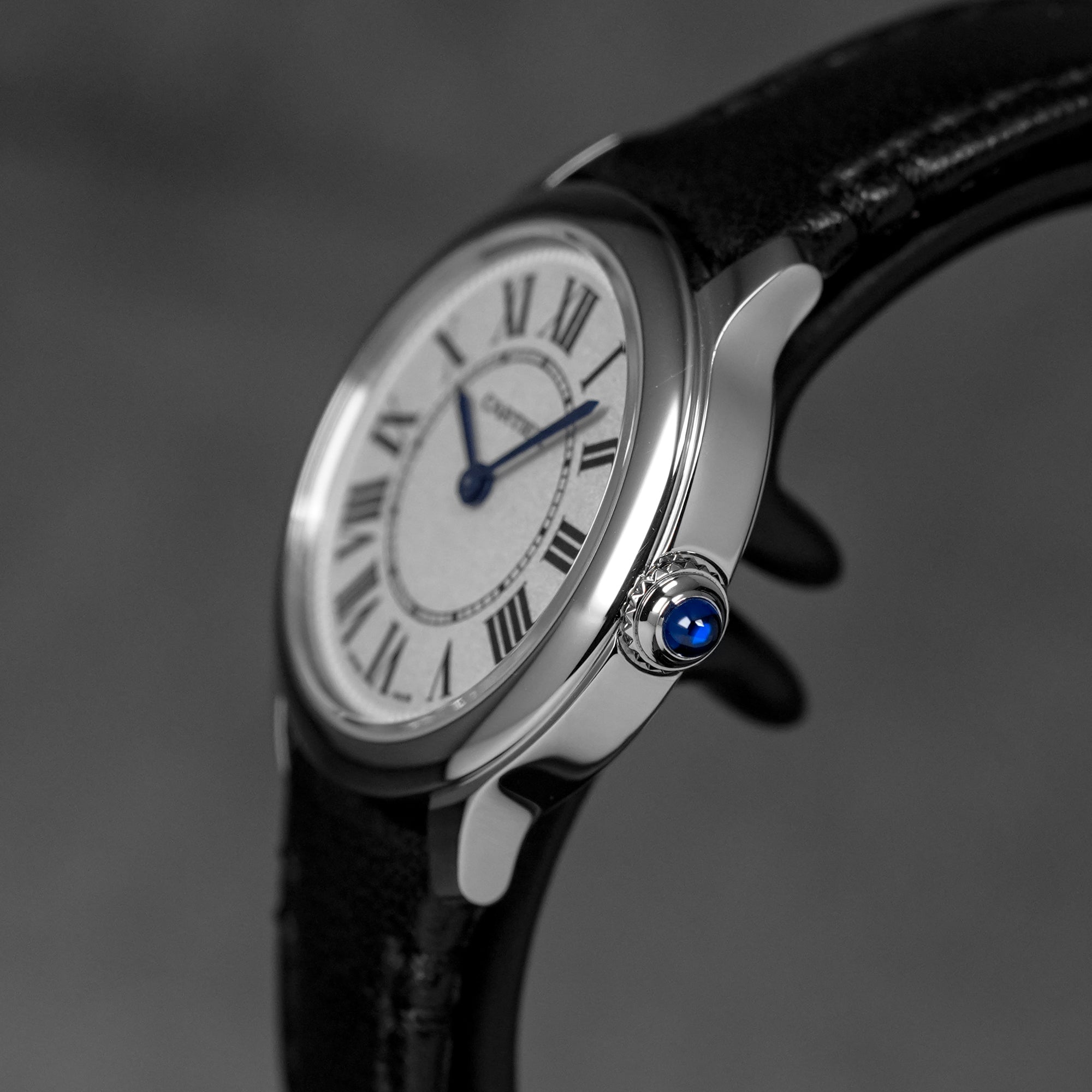 RONDE MUST SILVER DIAL LEATHER STRAP (2023)