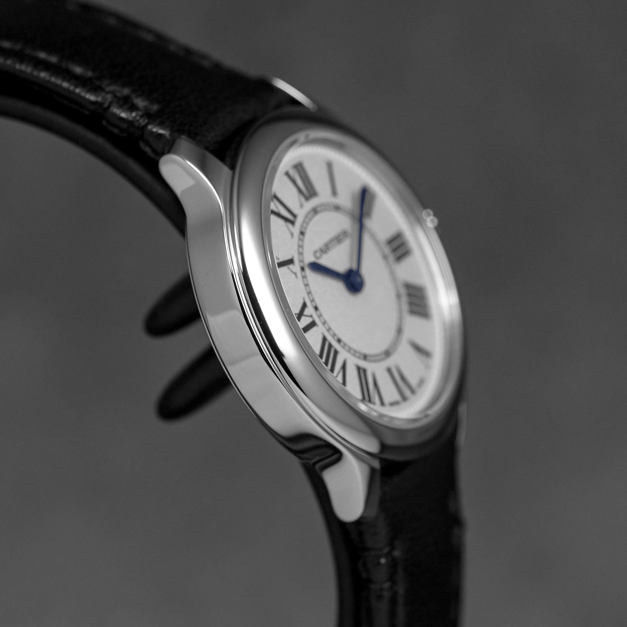 RONDE MUST SILVER DIAL LEATHER STRAP (2023)