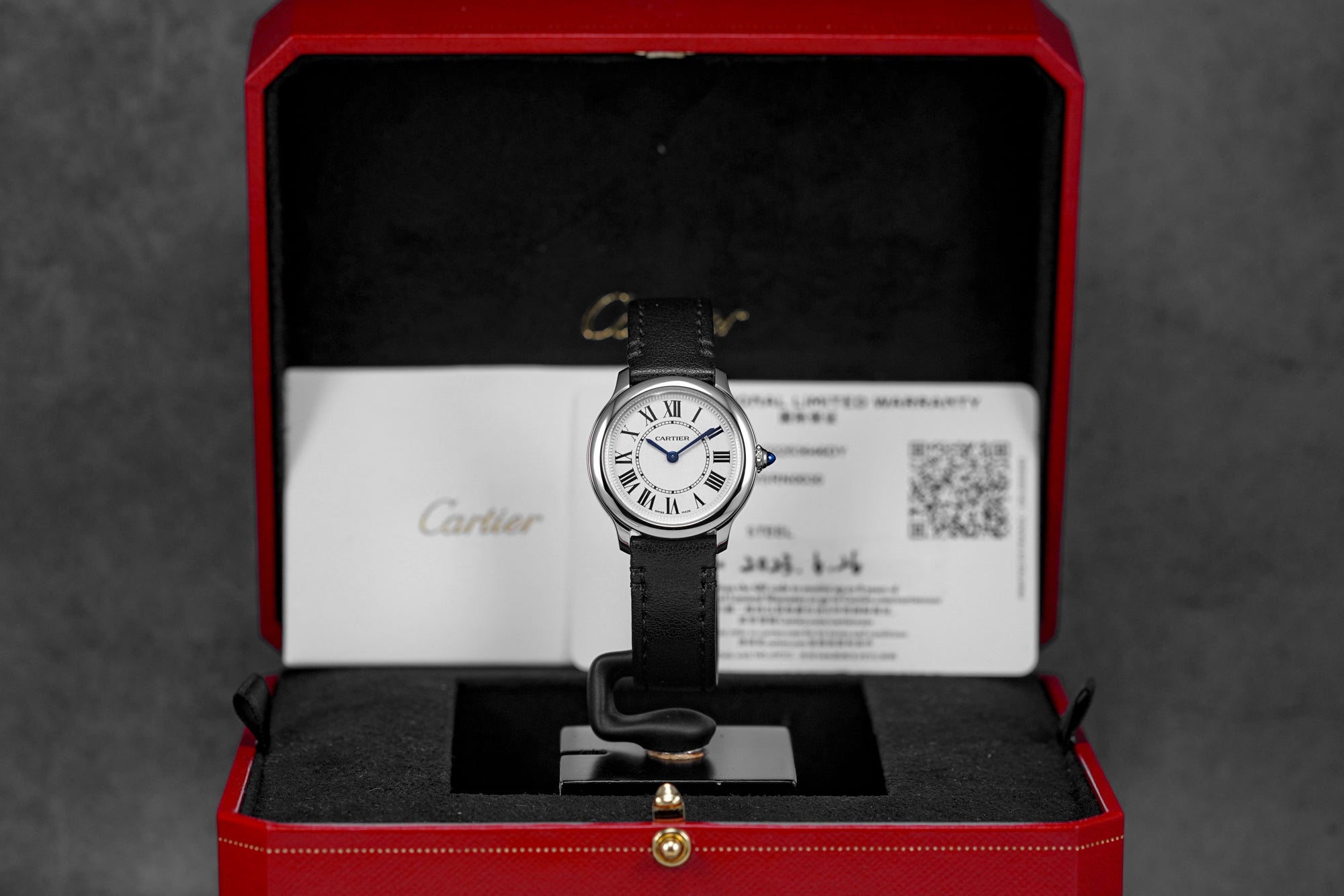 RONDE MUST SILVER DIAL LEATHER STRAP (2023)