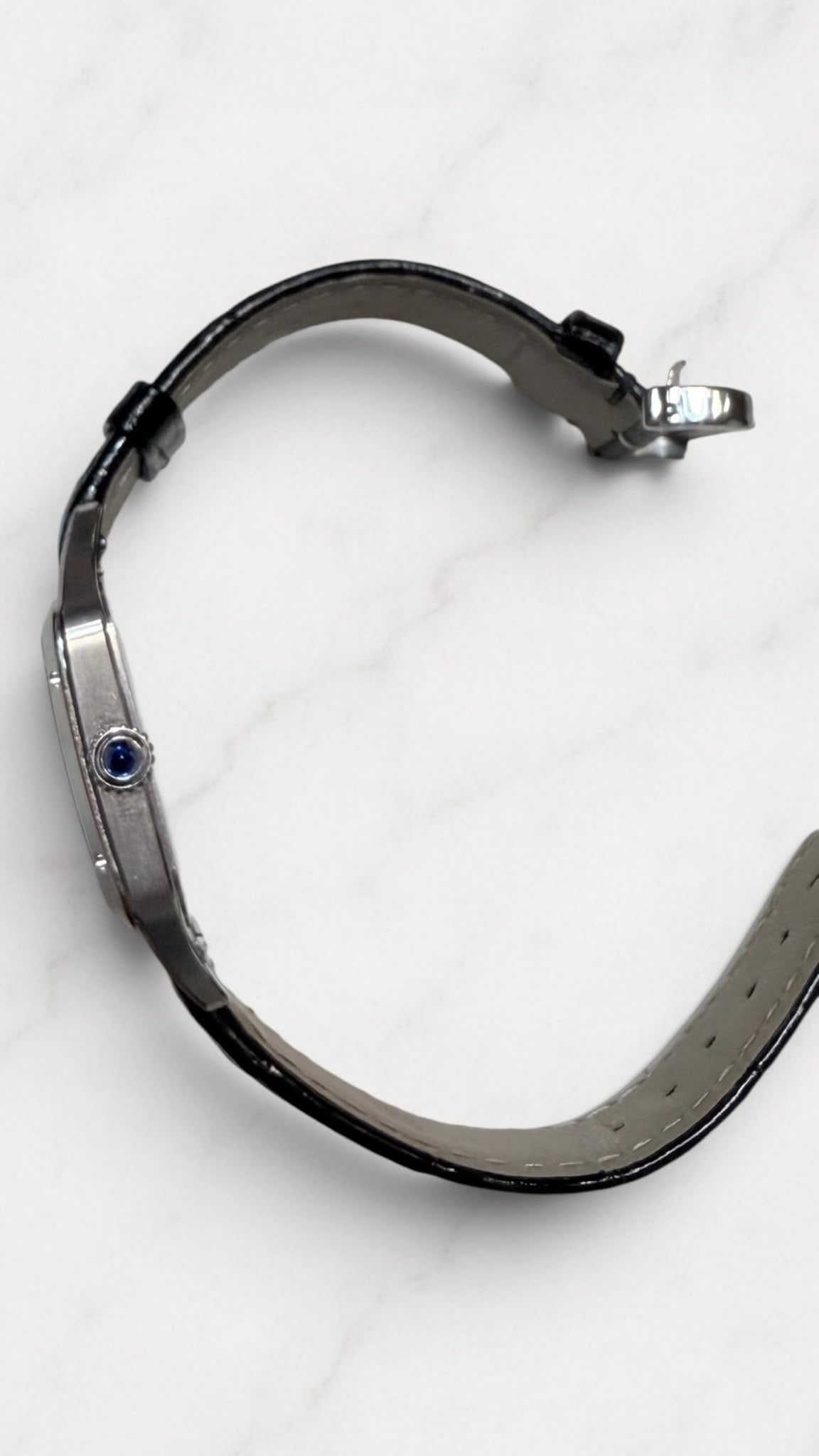 SANTOS DUMONT L SILVER DIAL (2024)