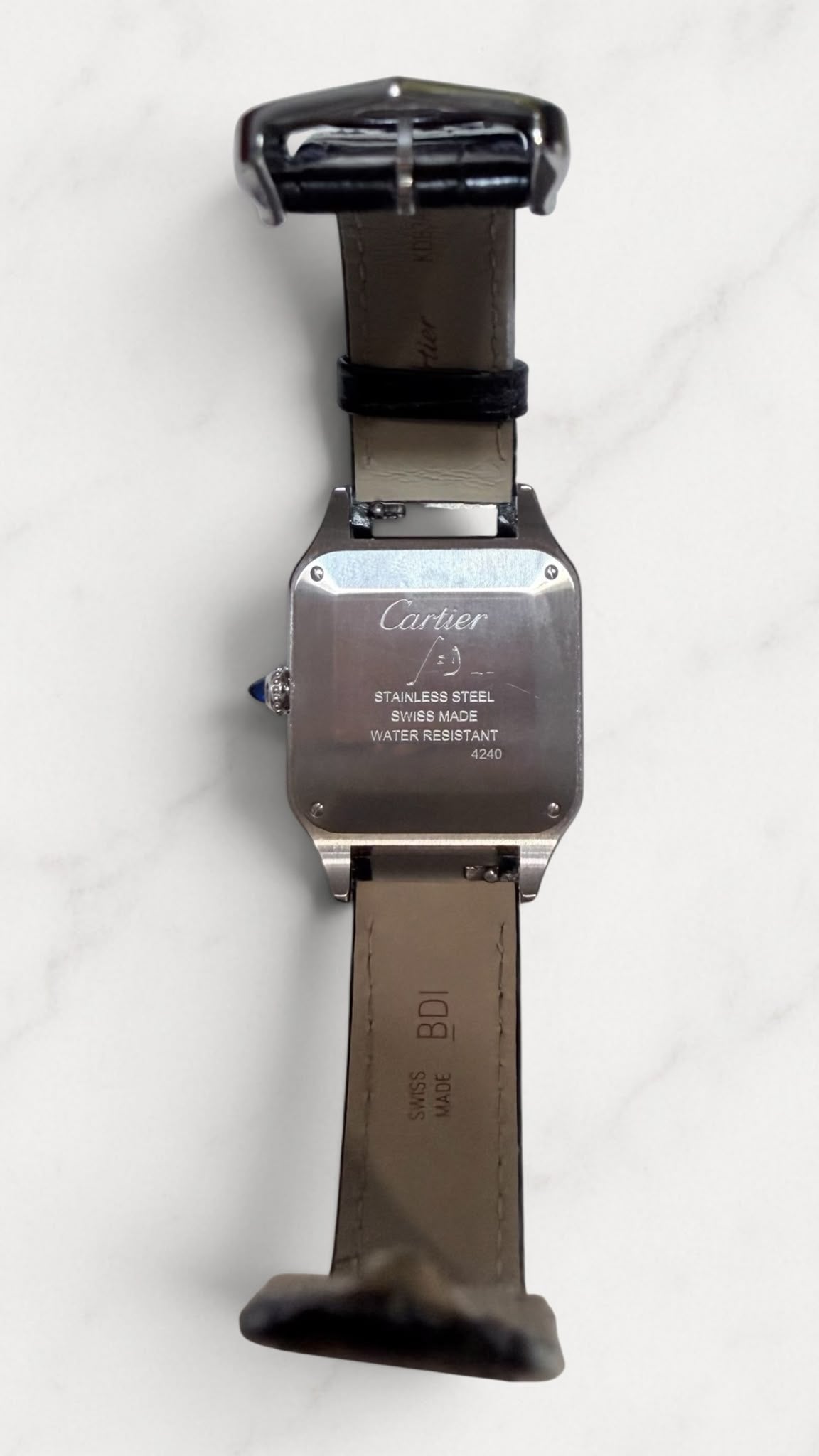 SANTOS DUMONT L SILVER DIAL (2024)
