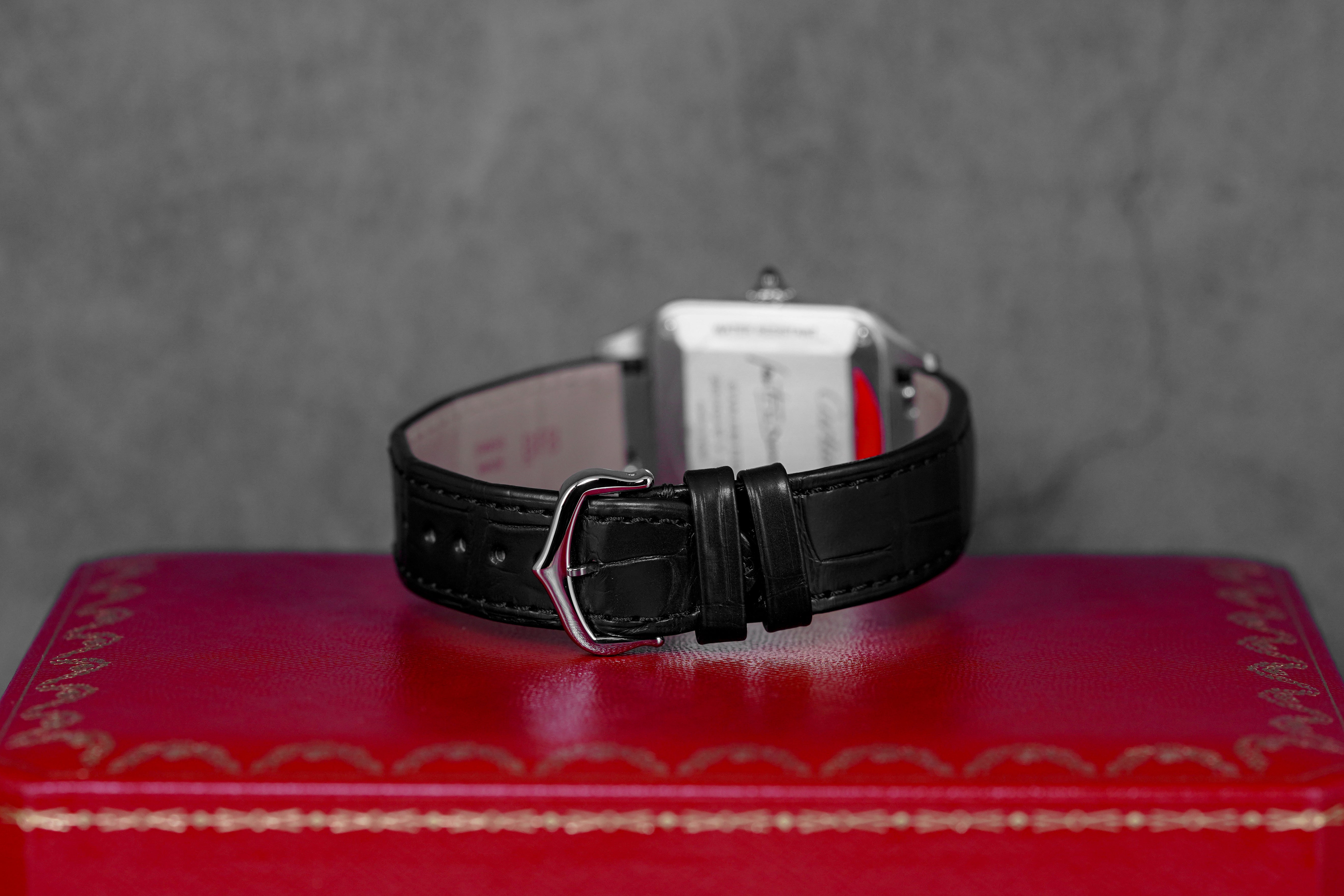harga cartier santos dumont l black lacquer terbaru