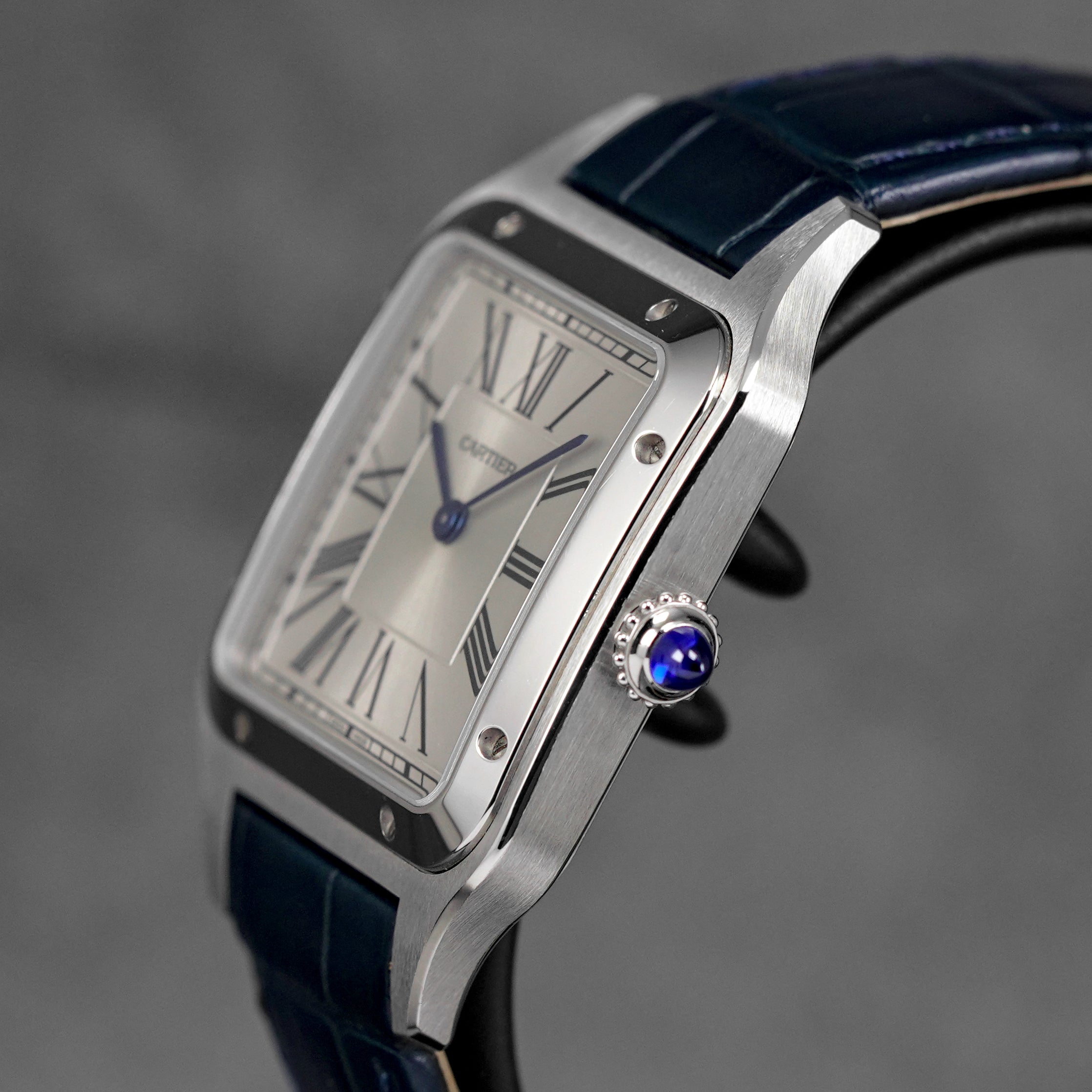 harga cartier santos dumont l silver