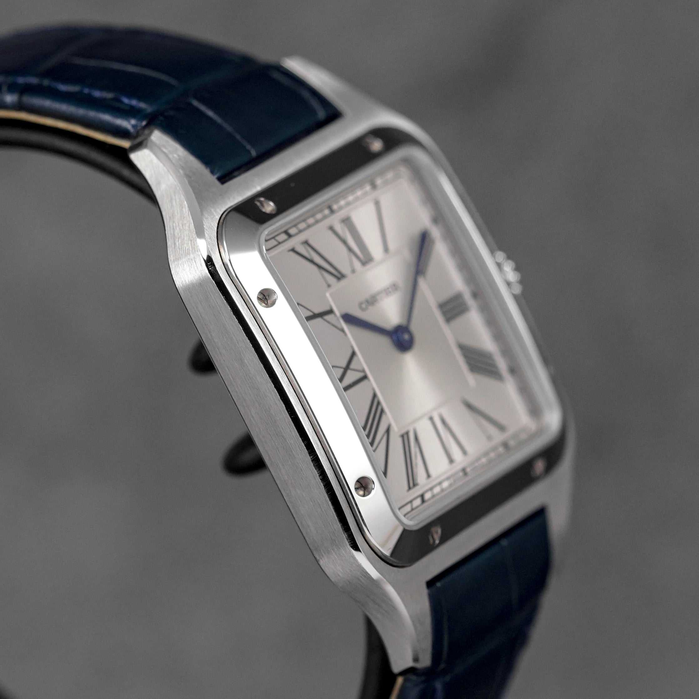 harga cartier santos dumont l silver