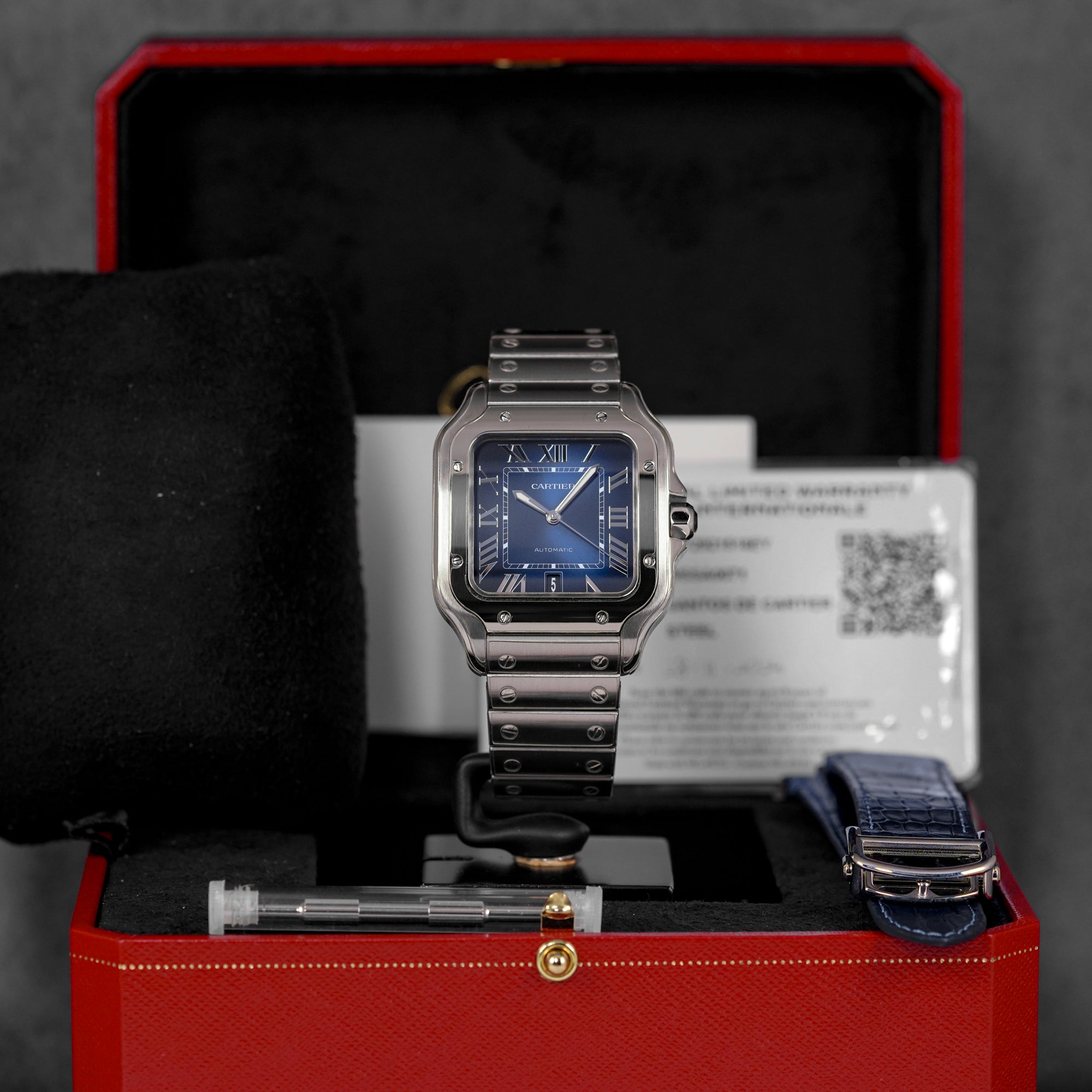 SANTOS L BLUE DIAL (2024)