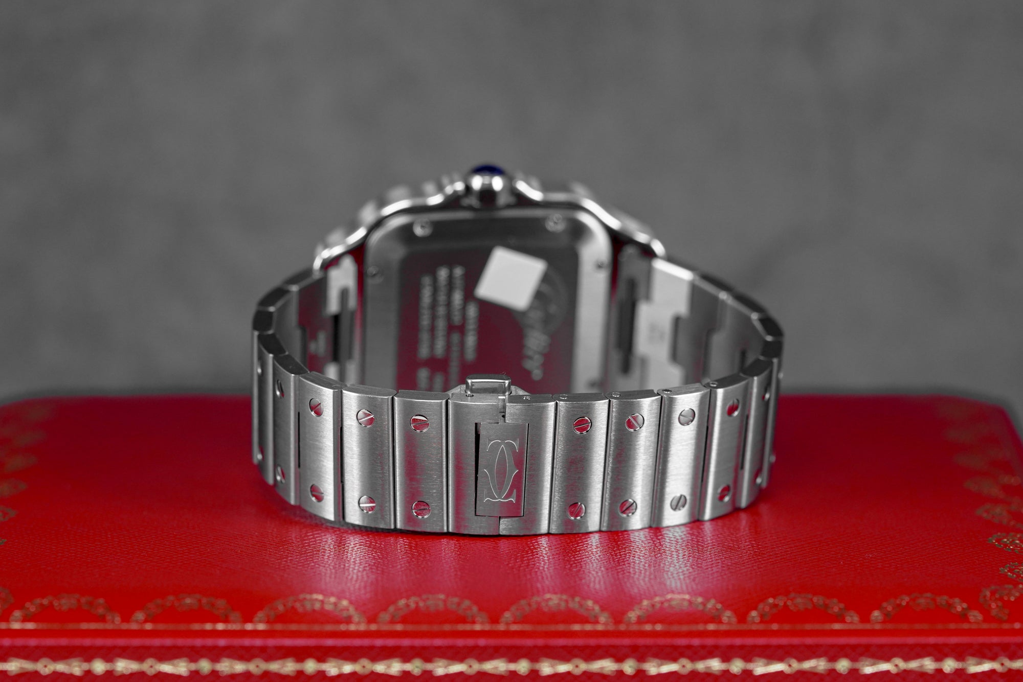 harga cartier santos l silver