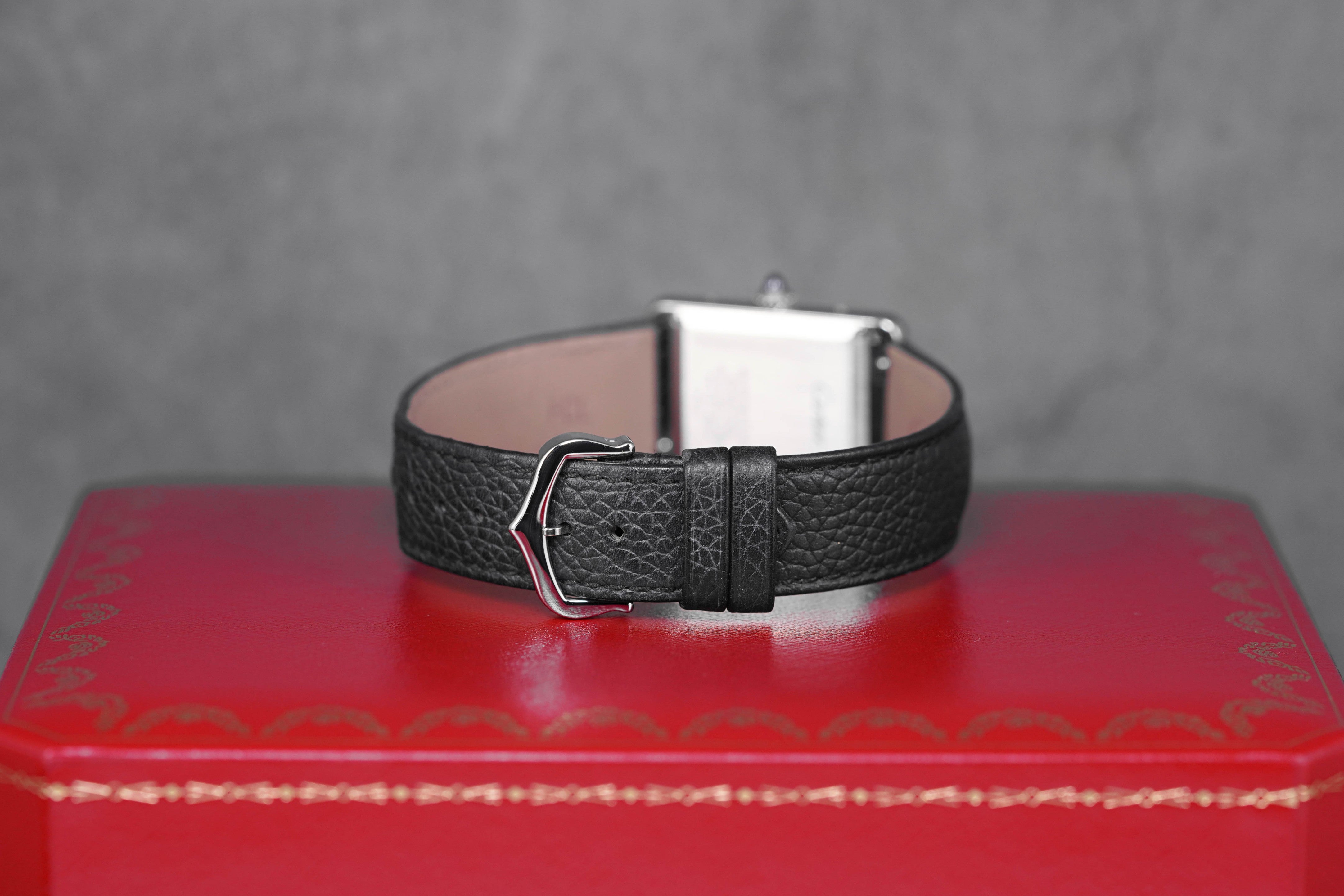 TANK MUST L SILVER DIAL (WATCH & BOX)