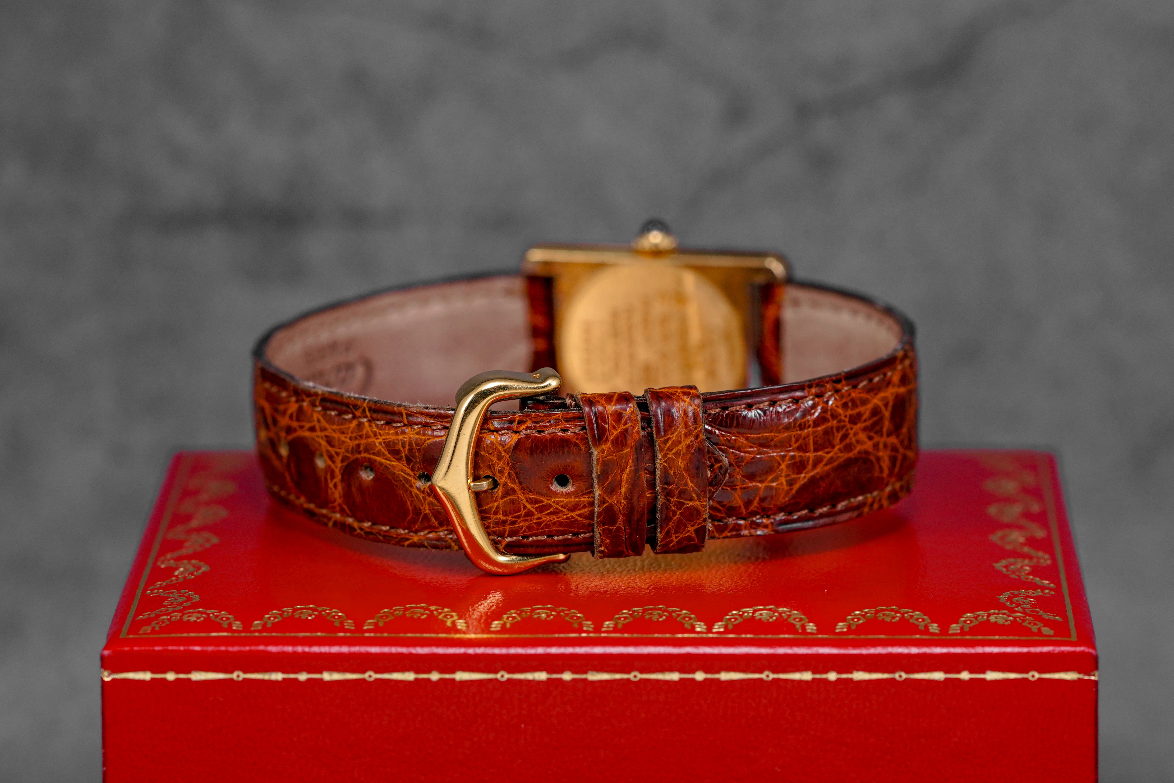 harga cartier tank must vermeil