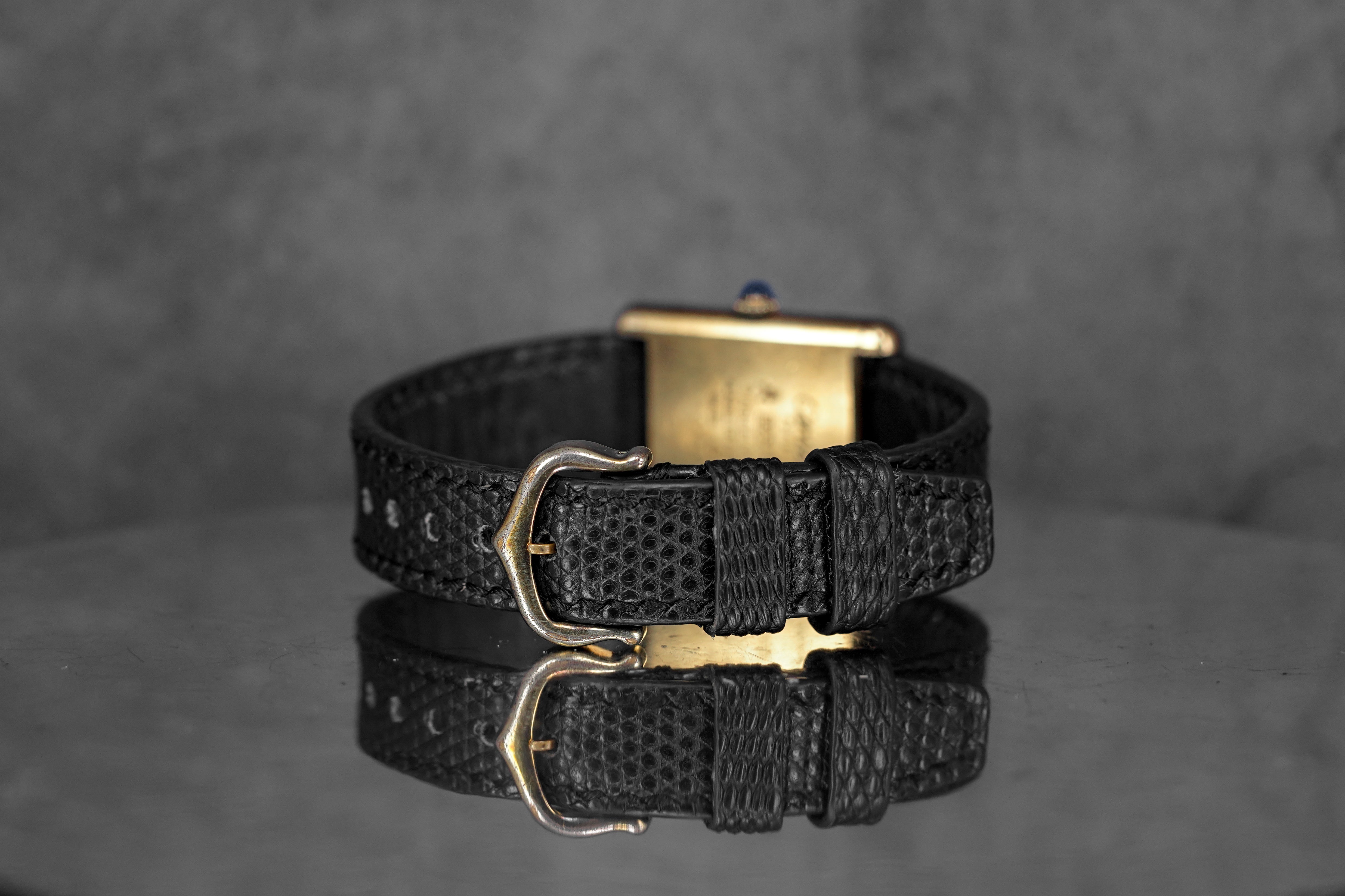 harga cartier tank must vermeil limoncino