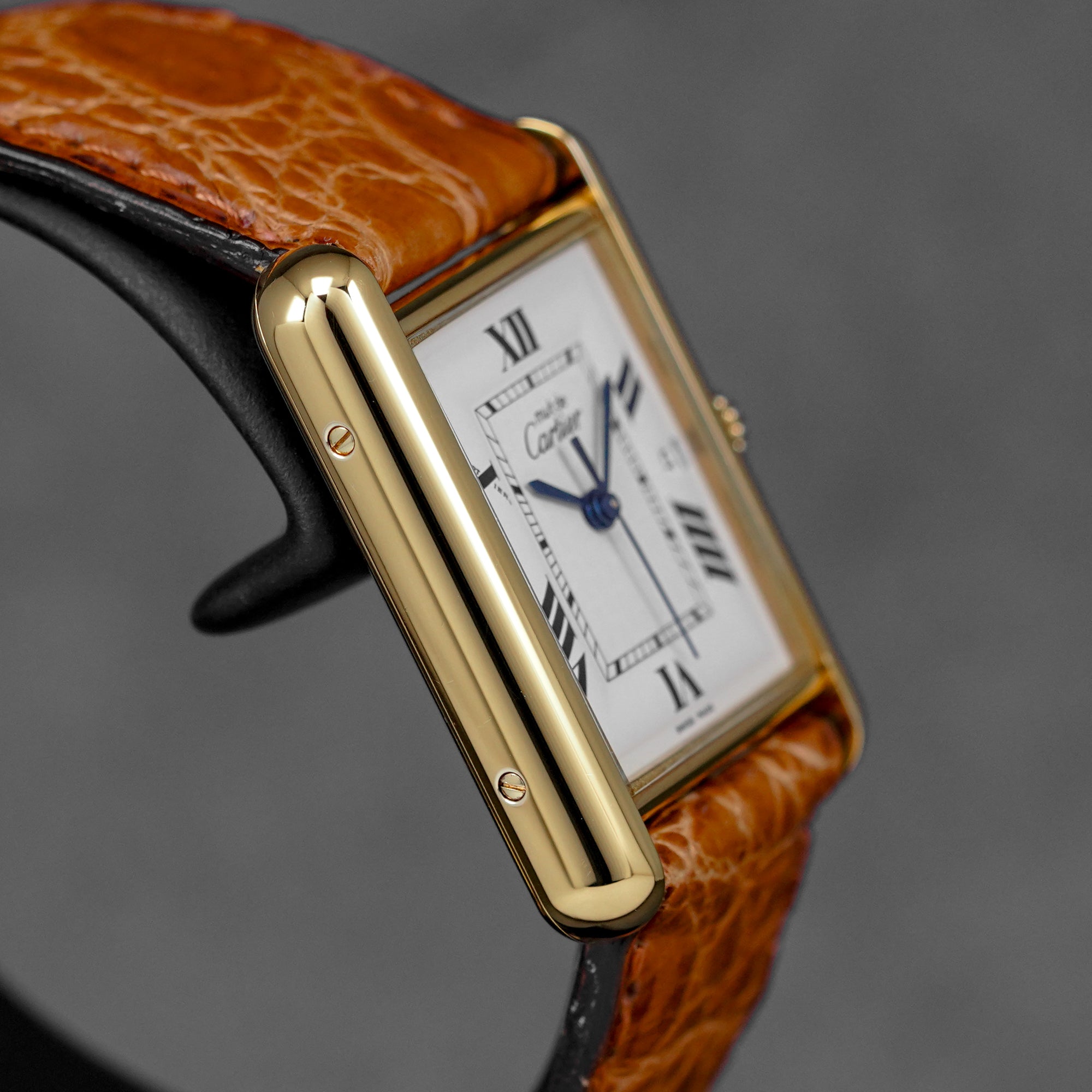 harga cartier tank must yellowgold silver
