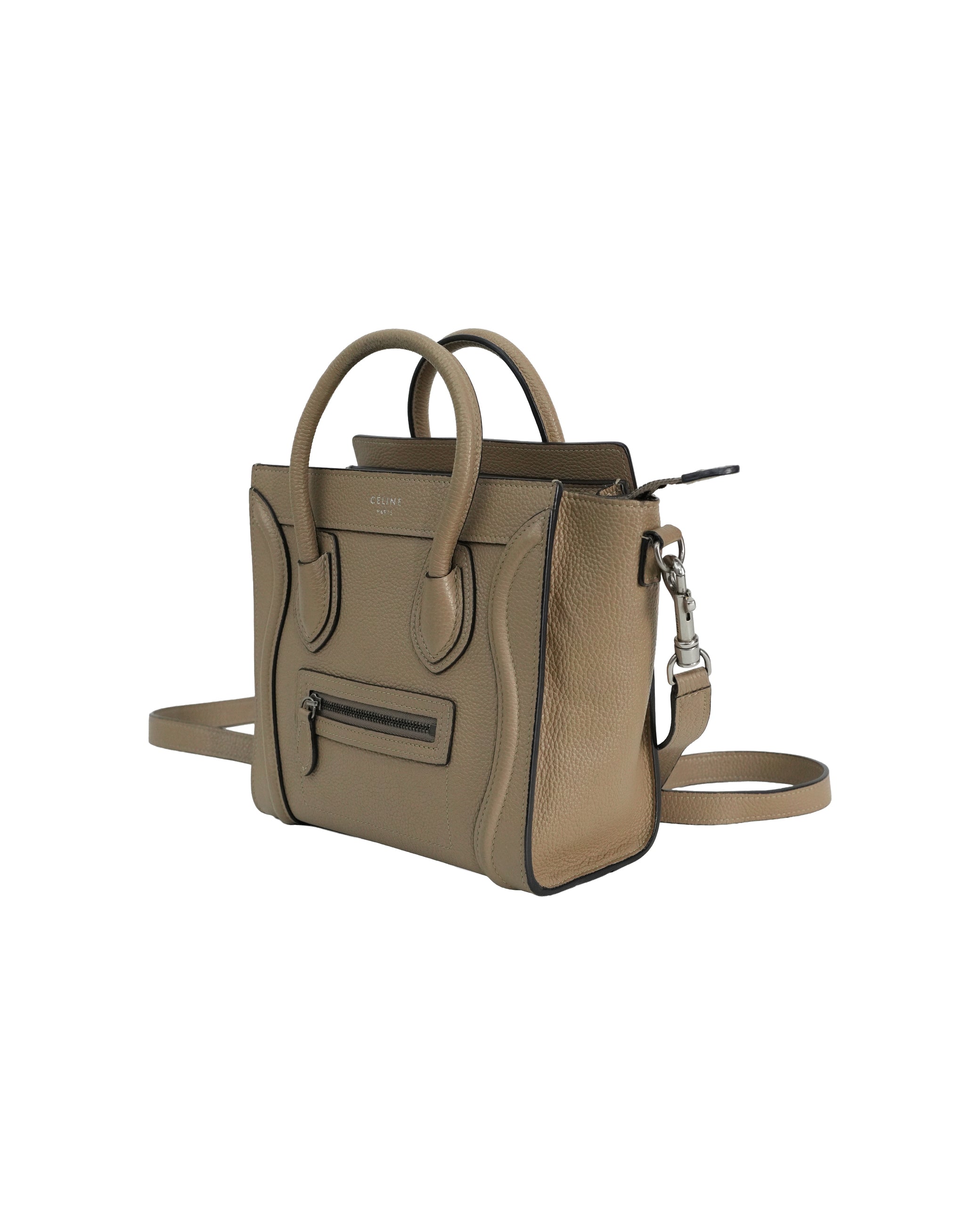 CELINE LUGGAGE NANO BEIGE - IDWX