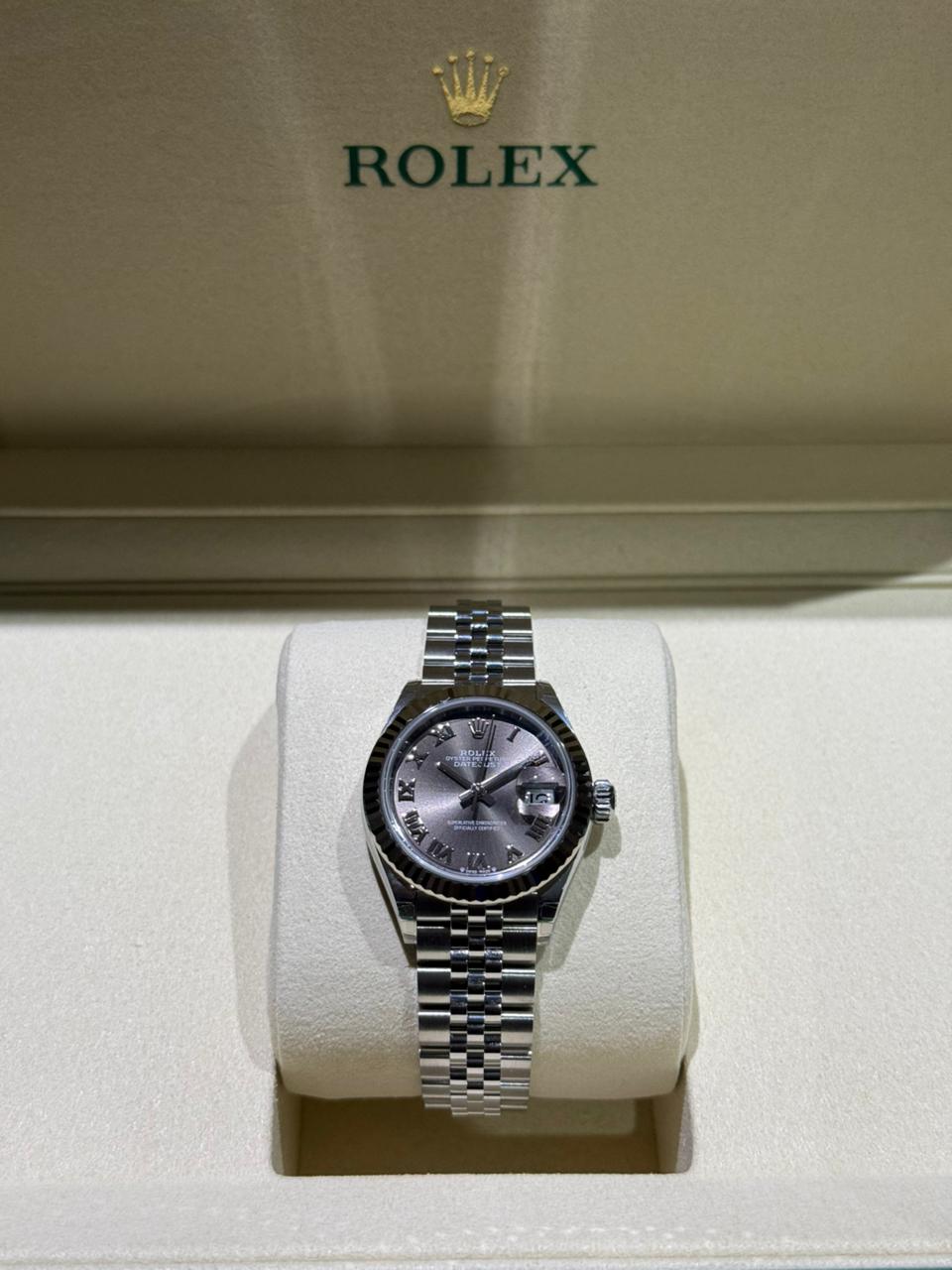 DATEJUST 28MM DARK GREY ROMAN DIAL (2026)