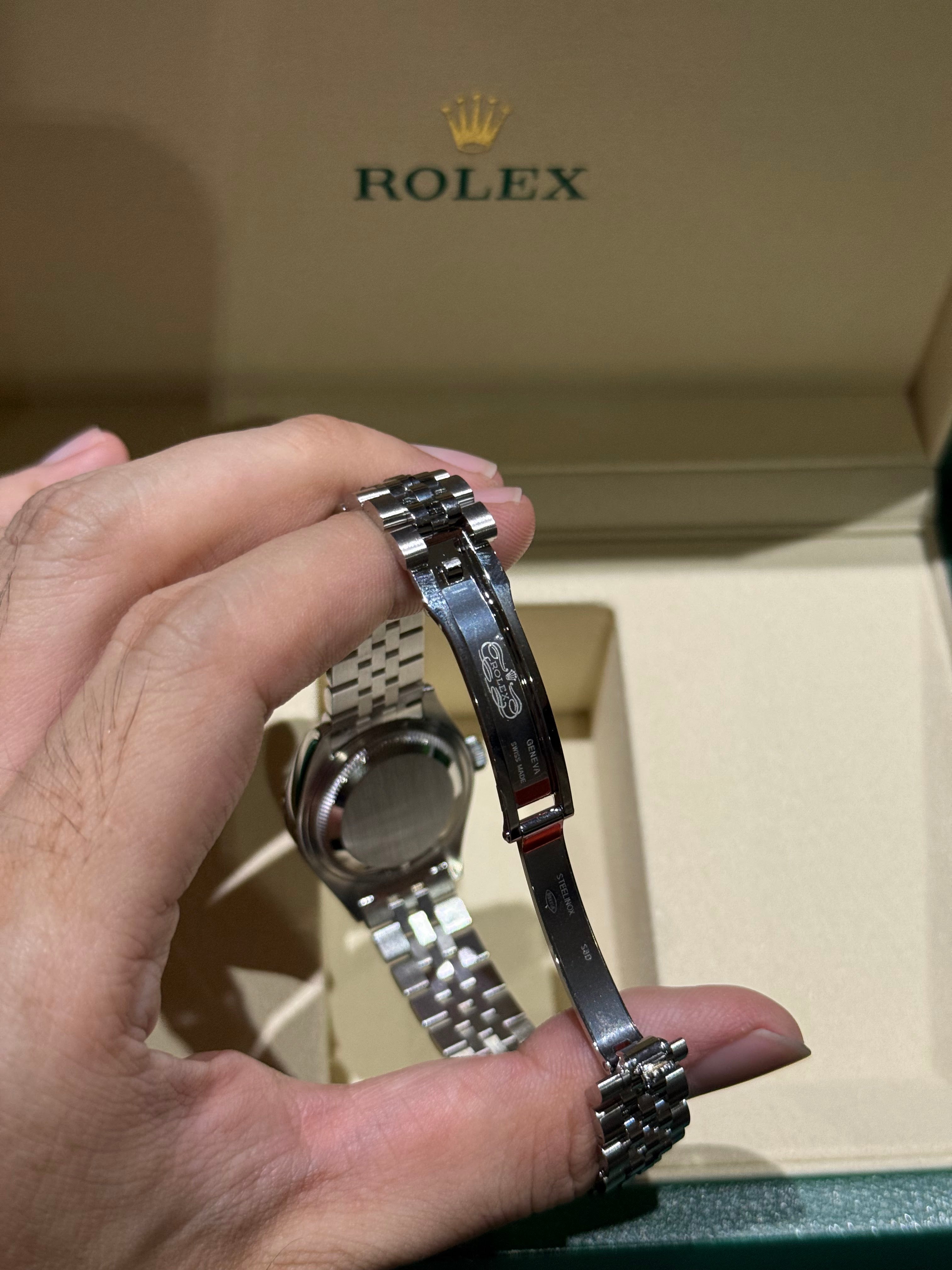 DATEJUST 28MM DARK GREY ROMAN DIAL (2026)