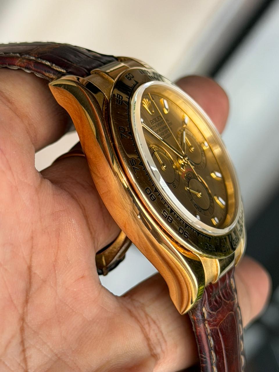 DAYTONA YELLOWGOLD CHAMPAGNE DIAL 'Y SERIES' (WATCH ONLY)
