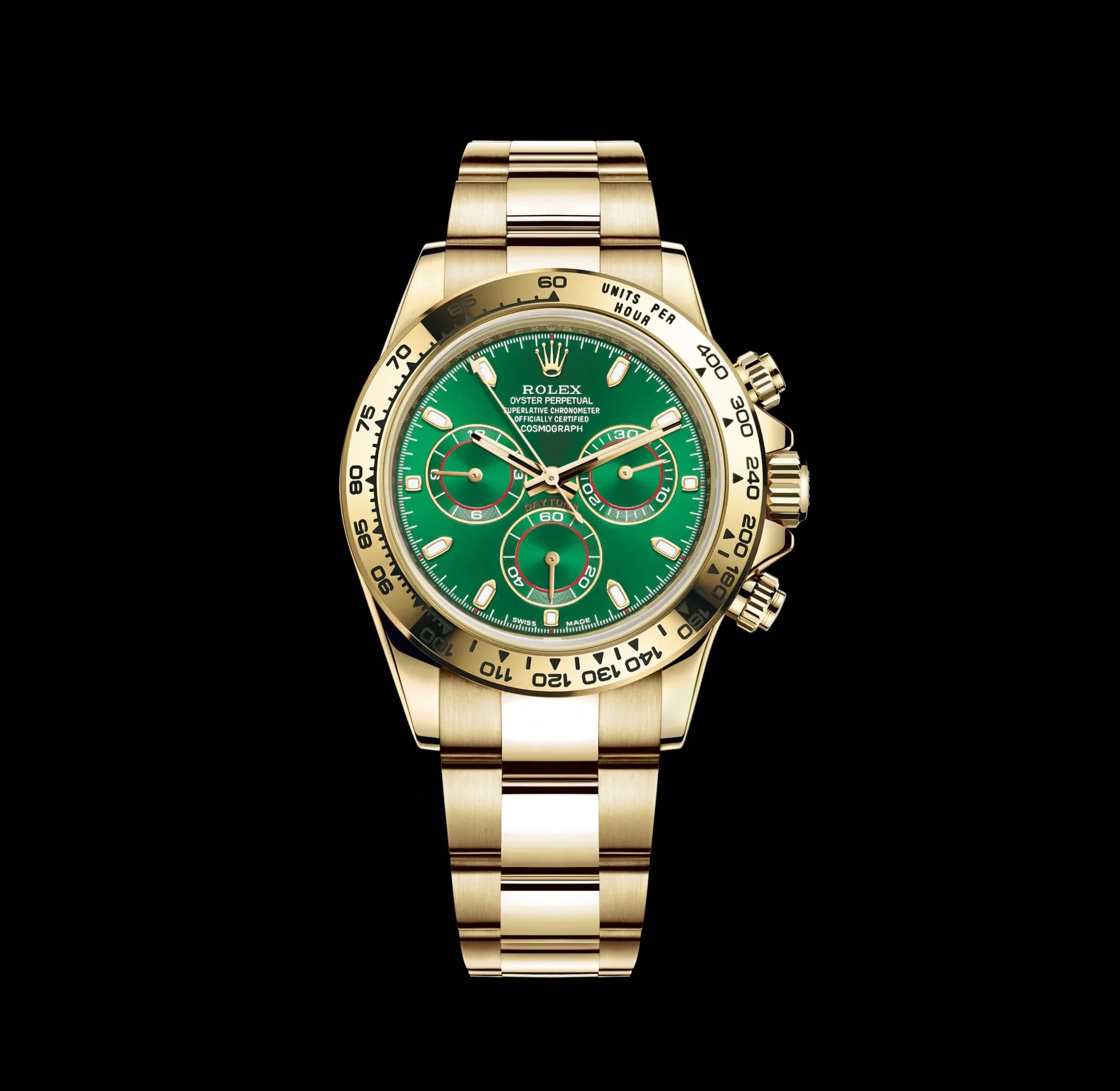 ROLEX DAYTONA YELLOWGOLD 'JOHN MAYER' GREEN DIAL (2021) - IDWX