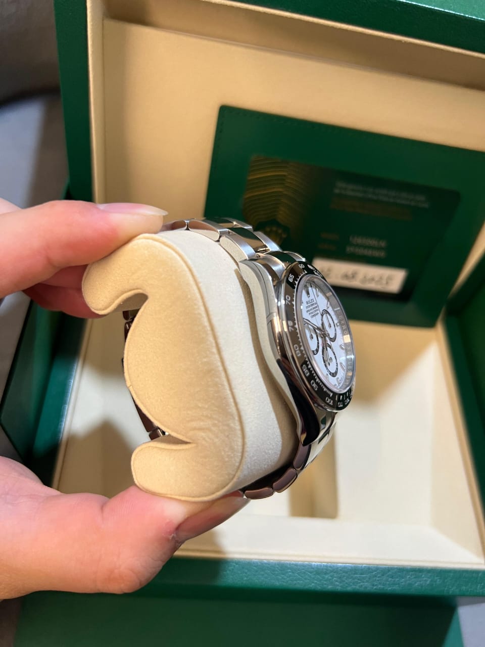 DAYTONA WHITE PANDA CERAMIC RING BEZEL (2025)