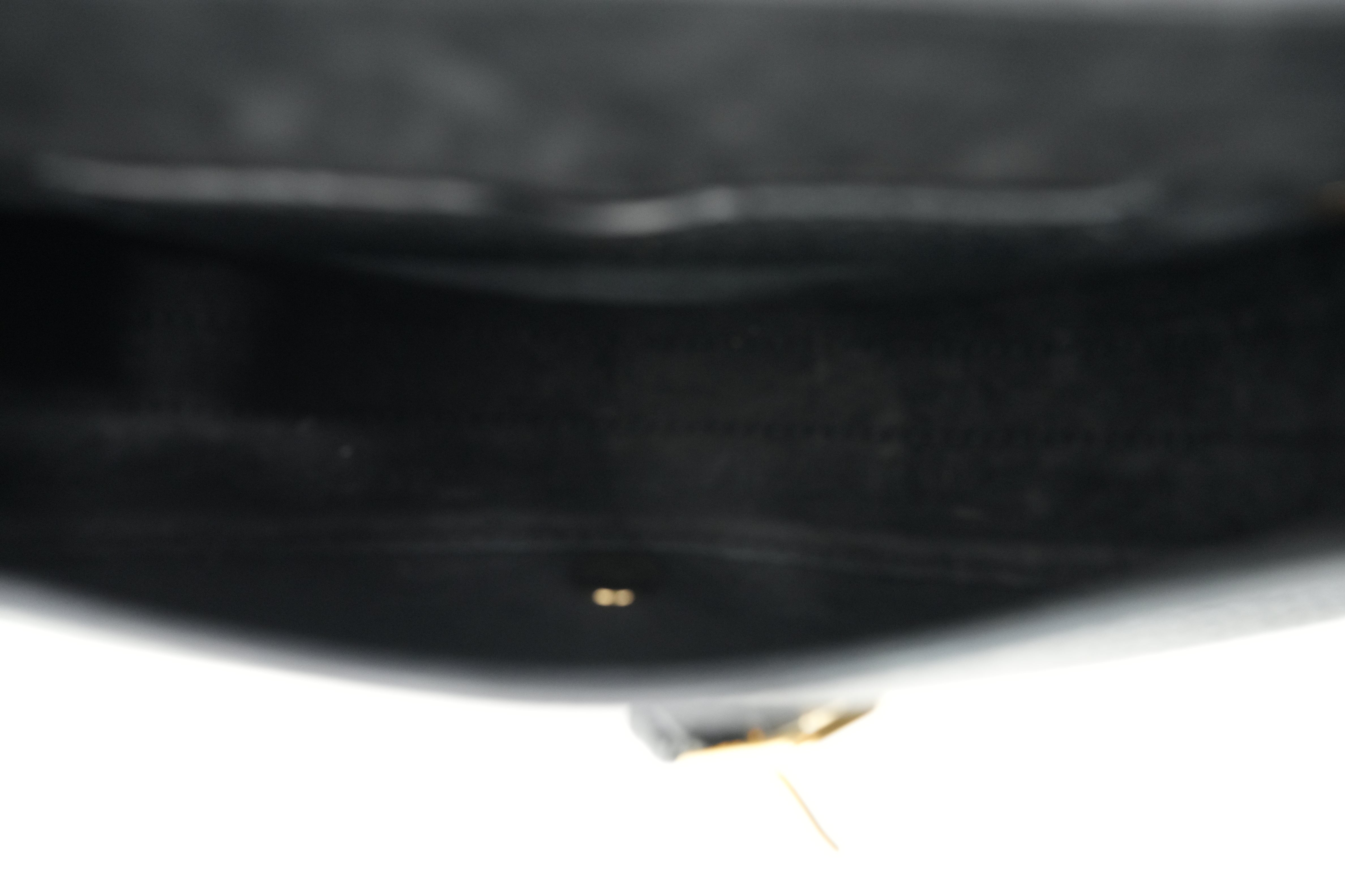 BOBBY LEATHER SHOULDER BAG BLACK