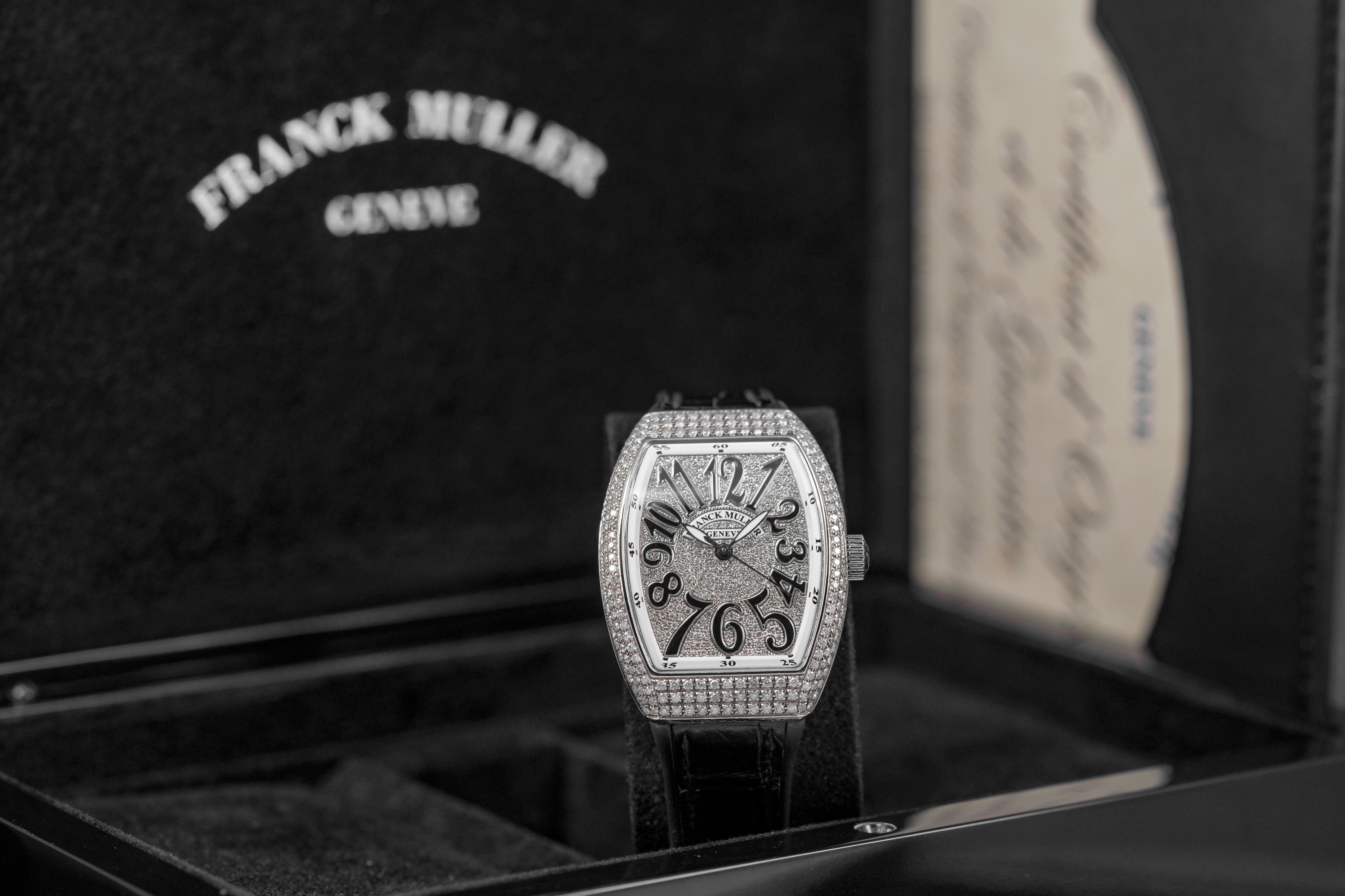 harga franck muller v32 black diamond