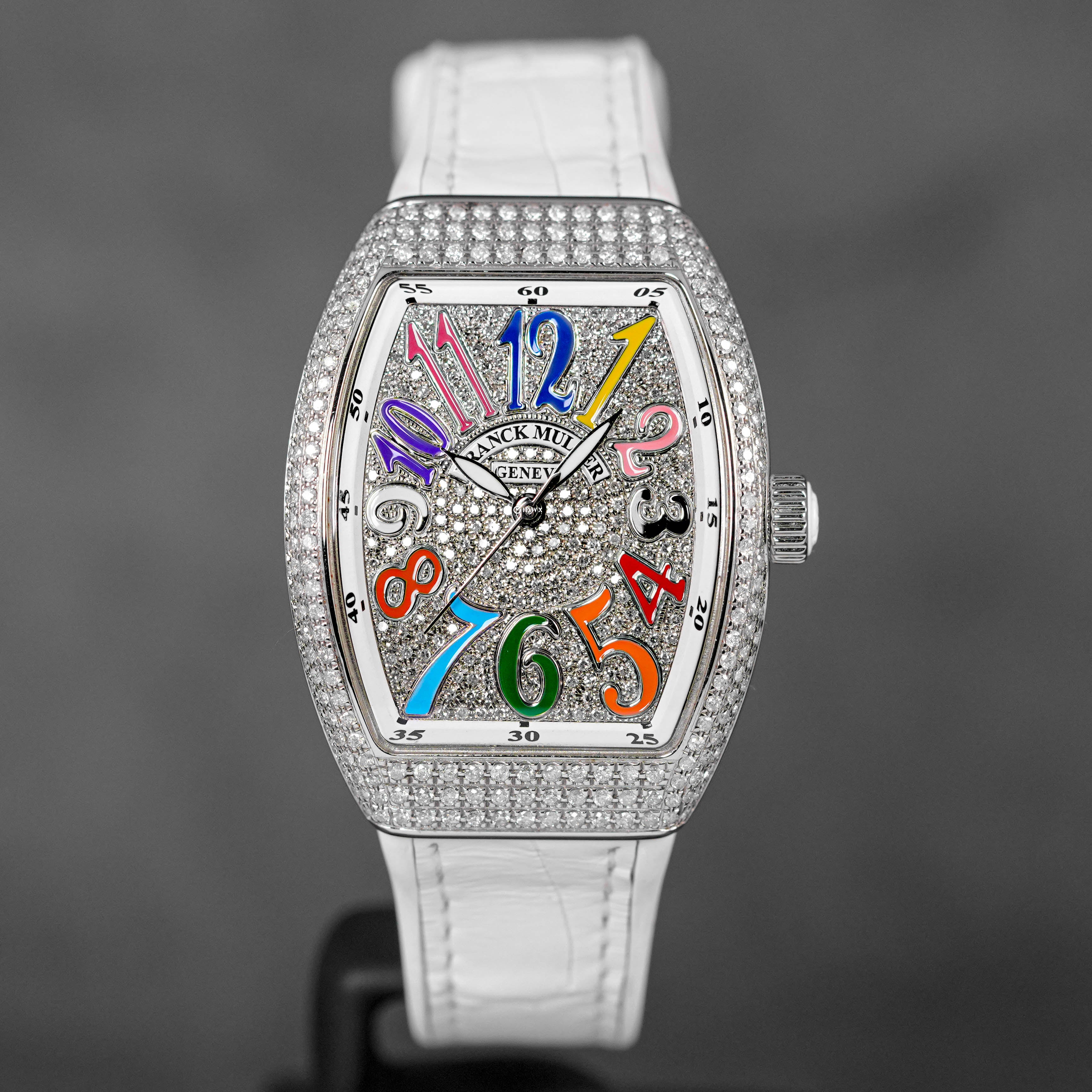 harga franck muller v32 white diamond color of dreams terbaru