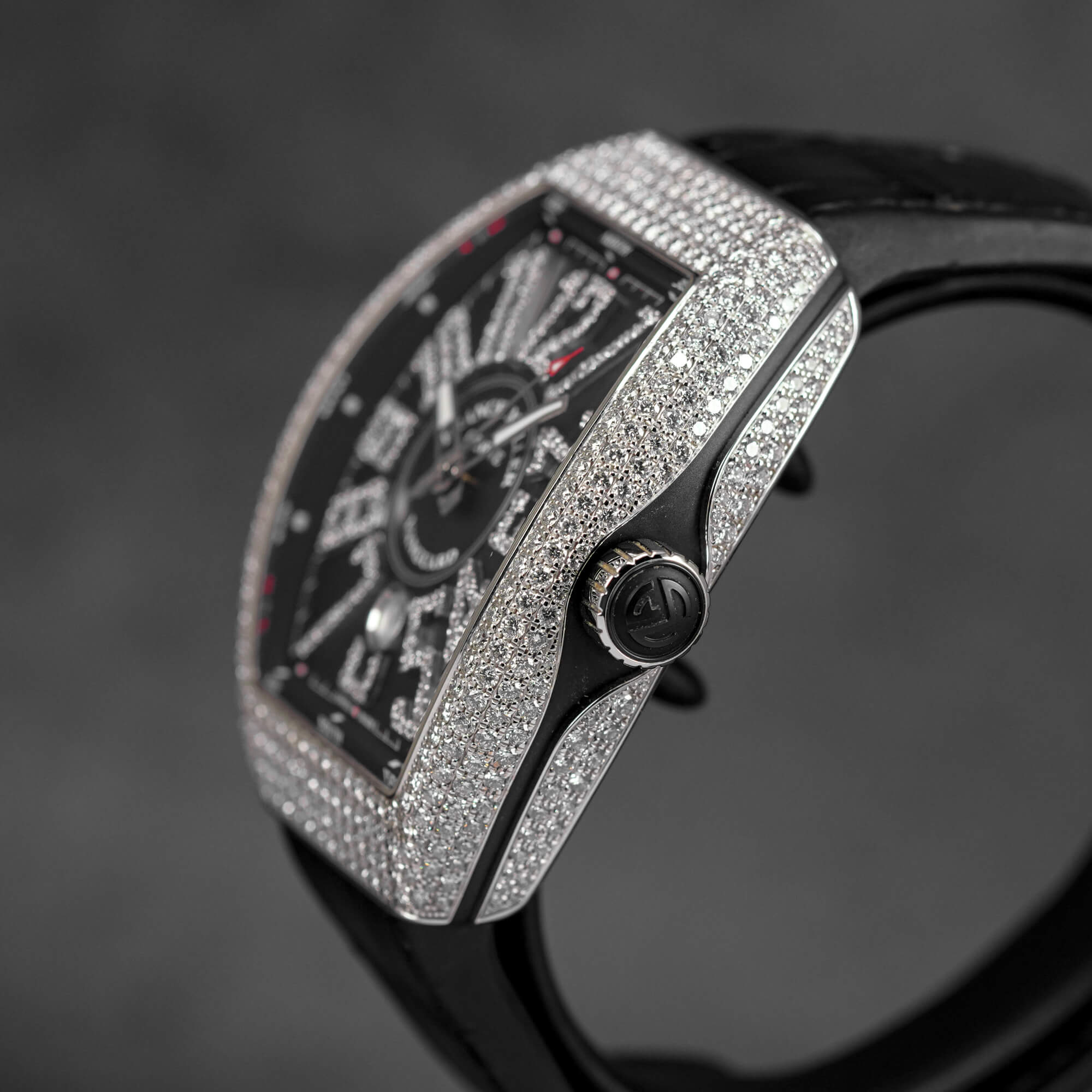 VANGUARD V45 BLACK DIAL DIAMOND SET (2017)