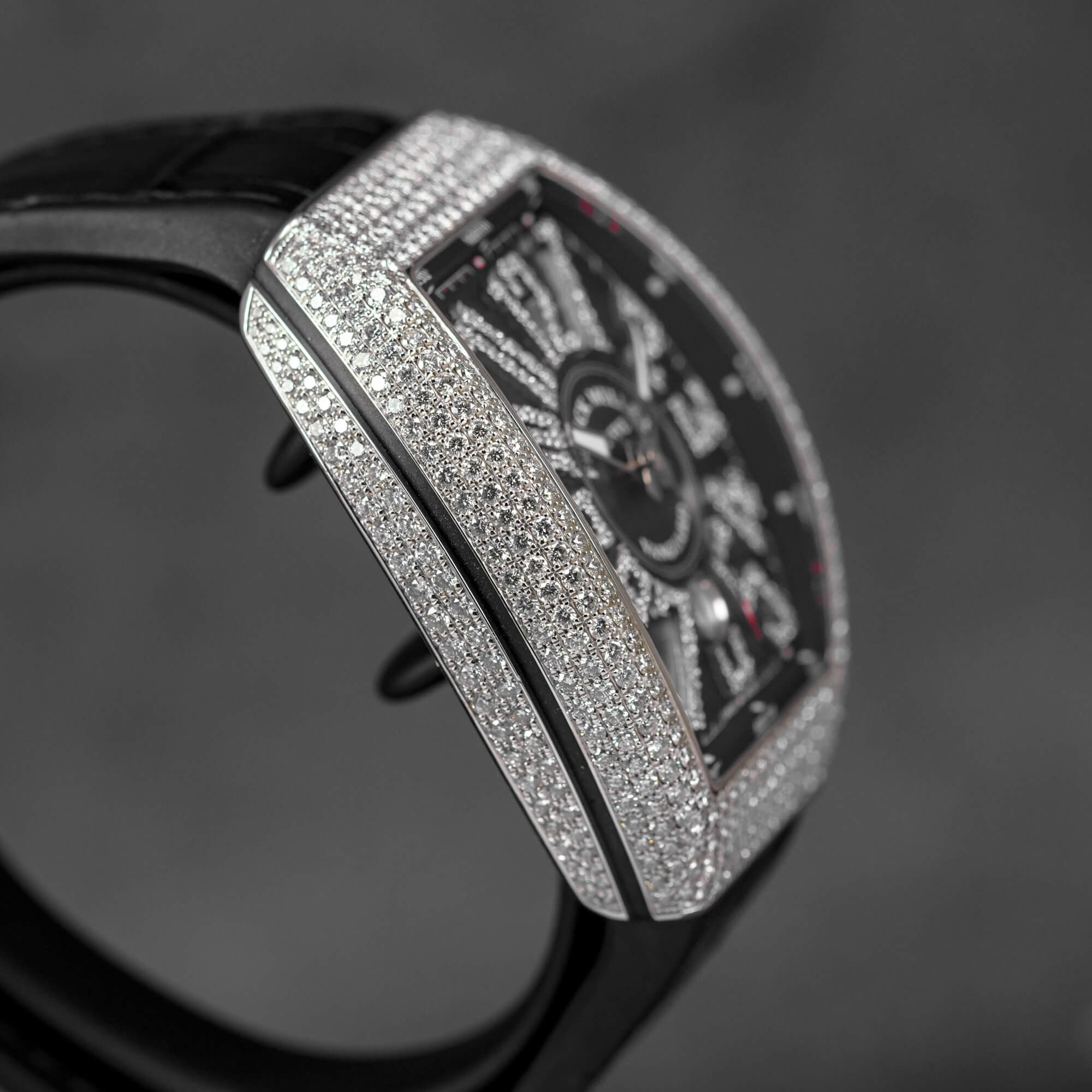 VANGUARD V45 BLACK DIAL DIAMOND SET (2017)