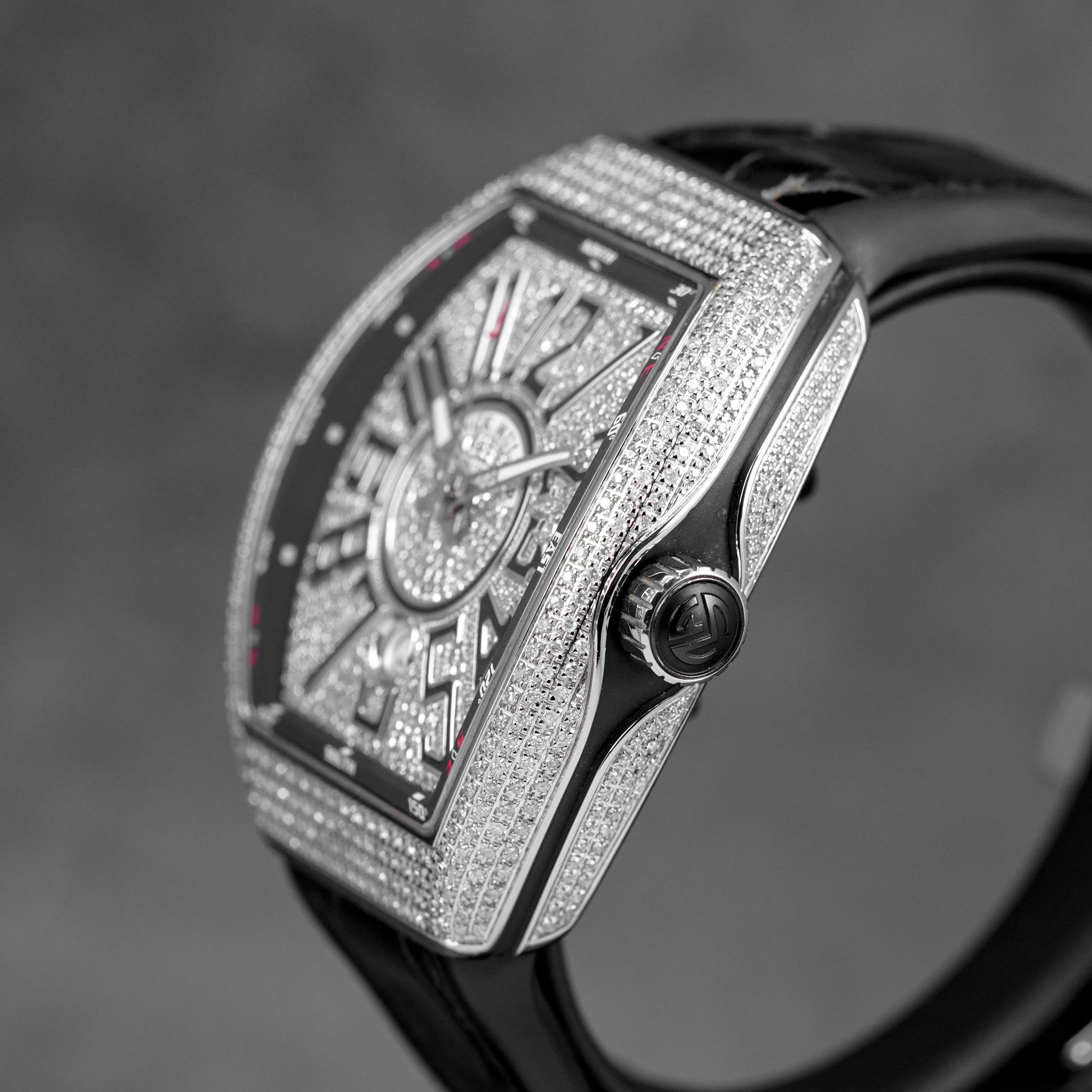 harga franck muller vanguard v45 black diamond