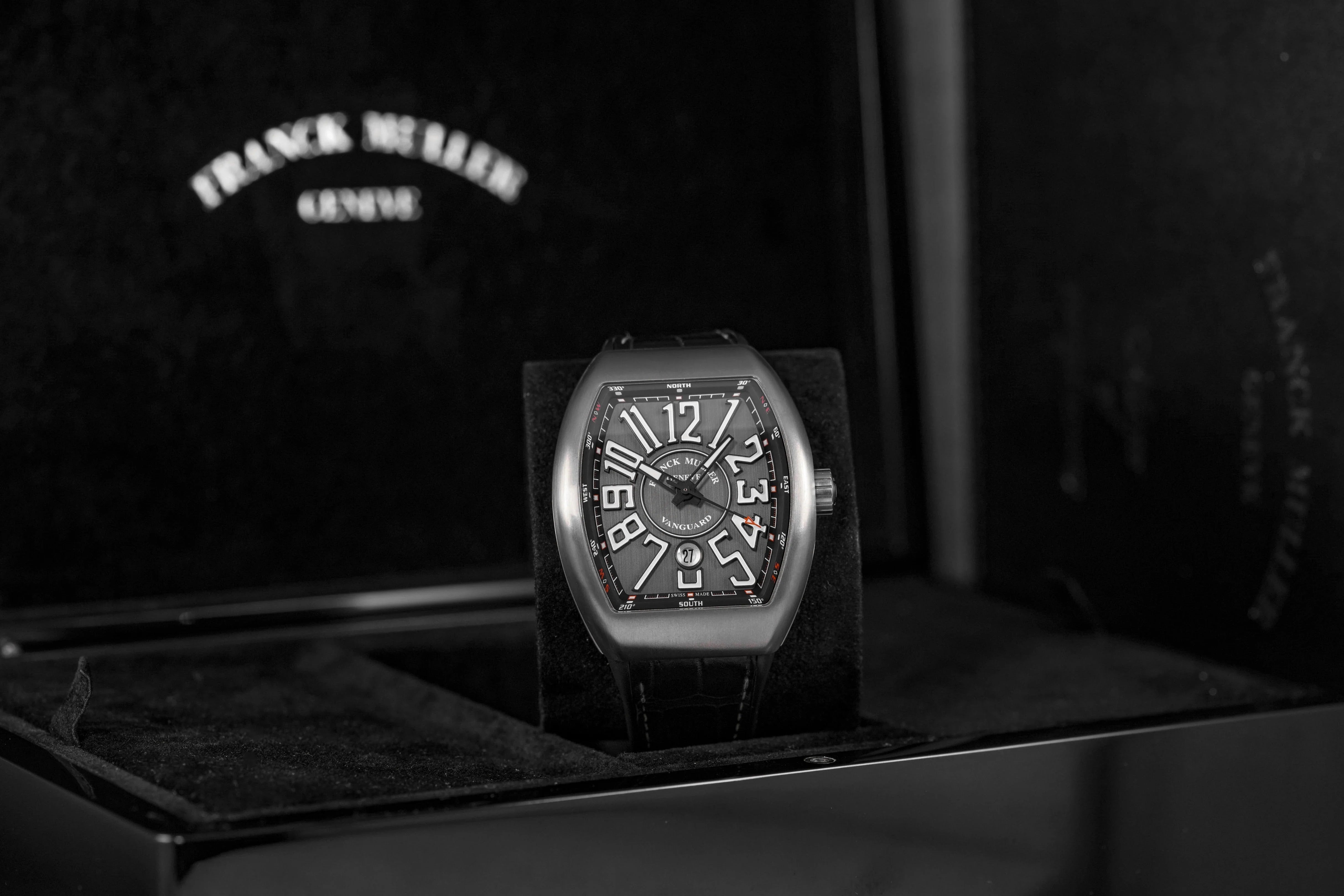 harga franck muller vanguard v45 titanium grey
