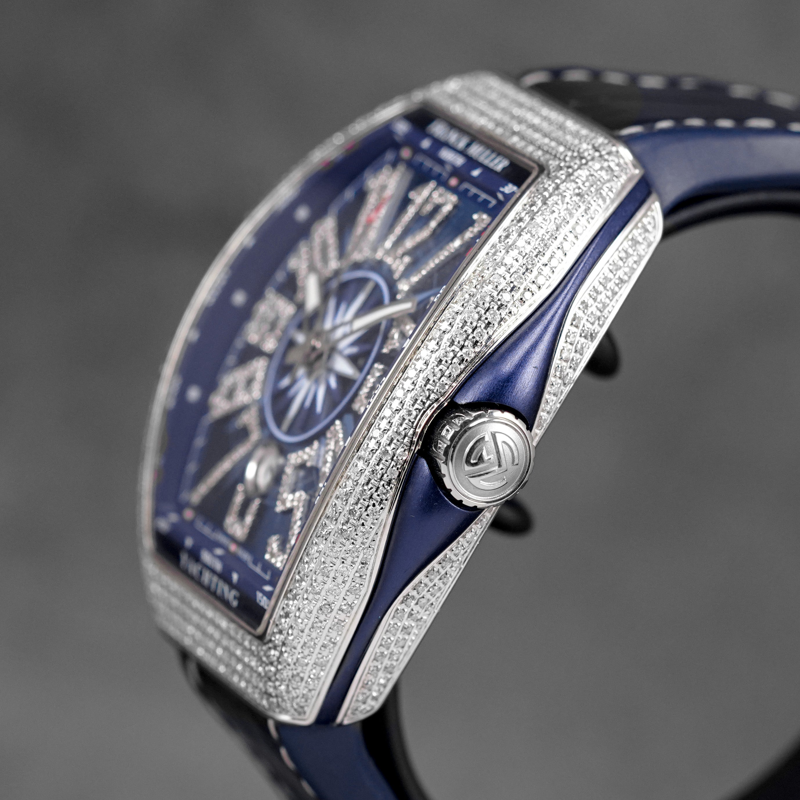 harga franck muller vanguard v45 yachting blue diamond
