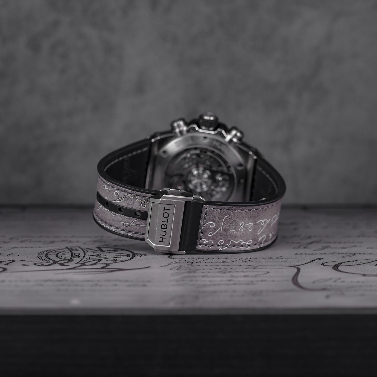 BIG BANG UNICO BERLUTI ALUMINIO 44MM GREY DIAL JAPAN LIMITED EDITION (2021)