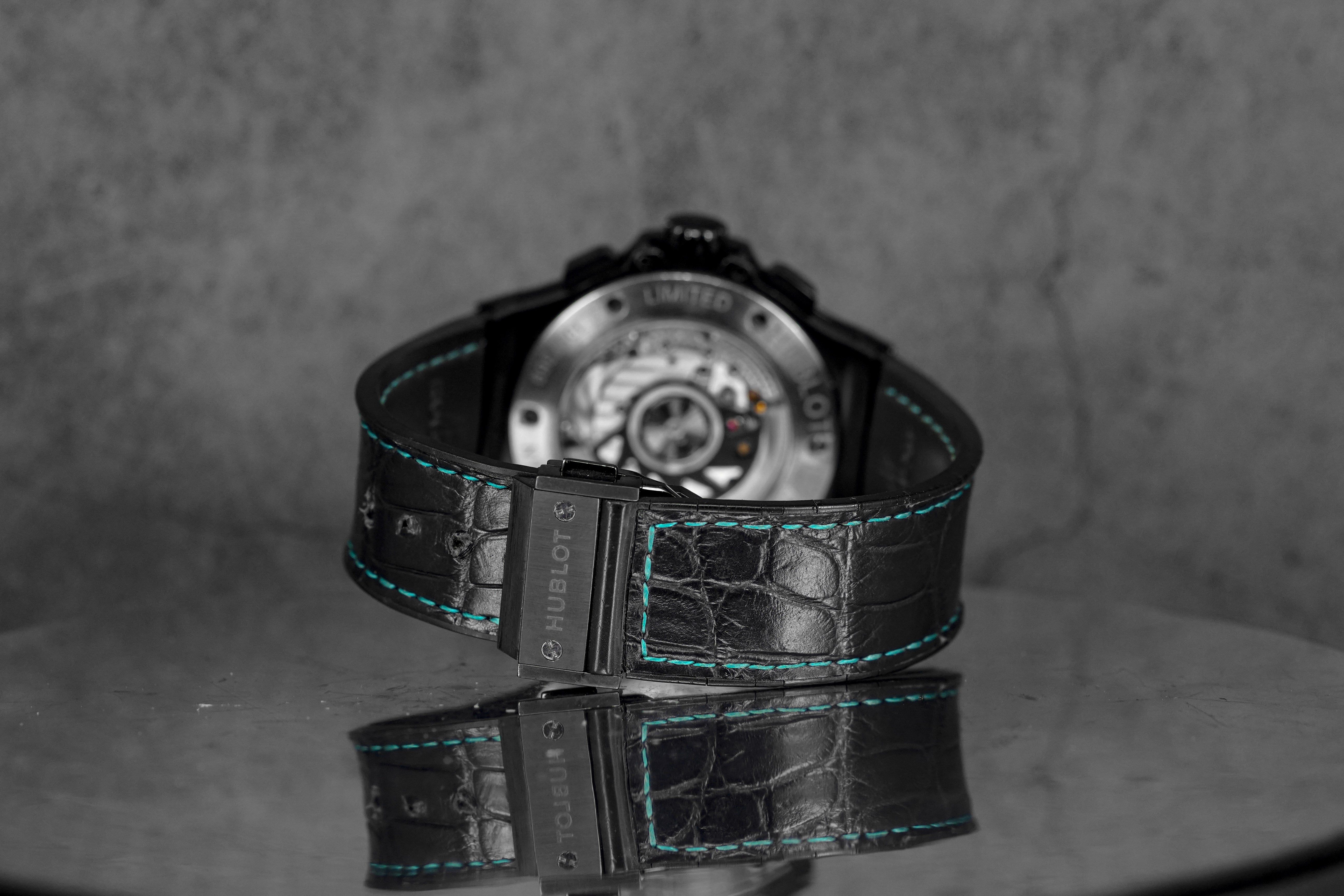 harga hublot big bang black fluo blue