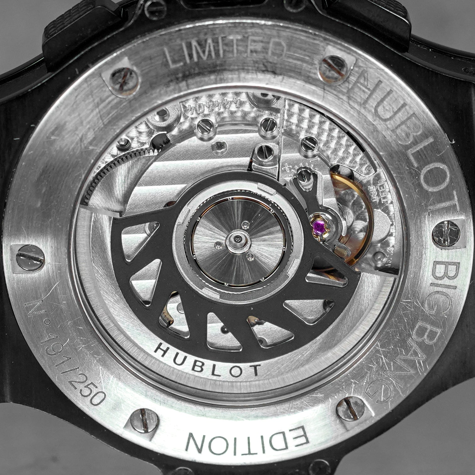 harga hublot big bang black fluo blue