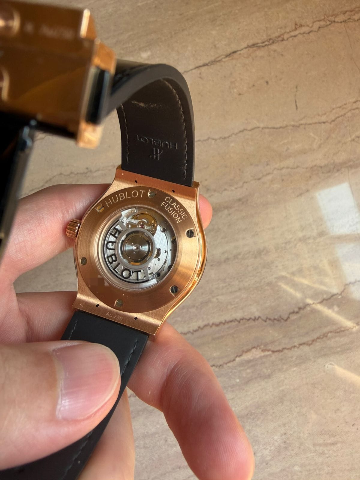 CLASSIC FUSION 42MM ROSEGOLD BLACK DIAL (2022)