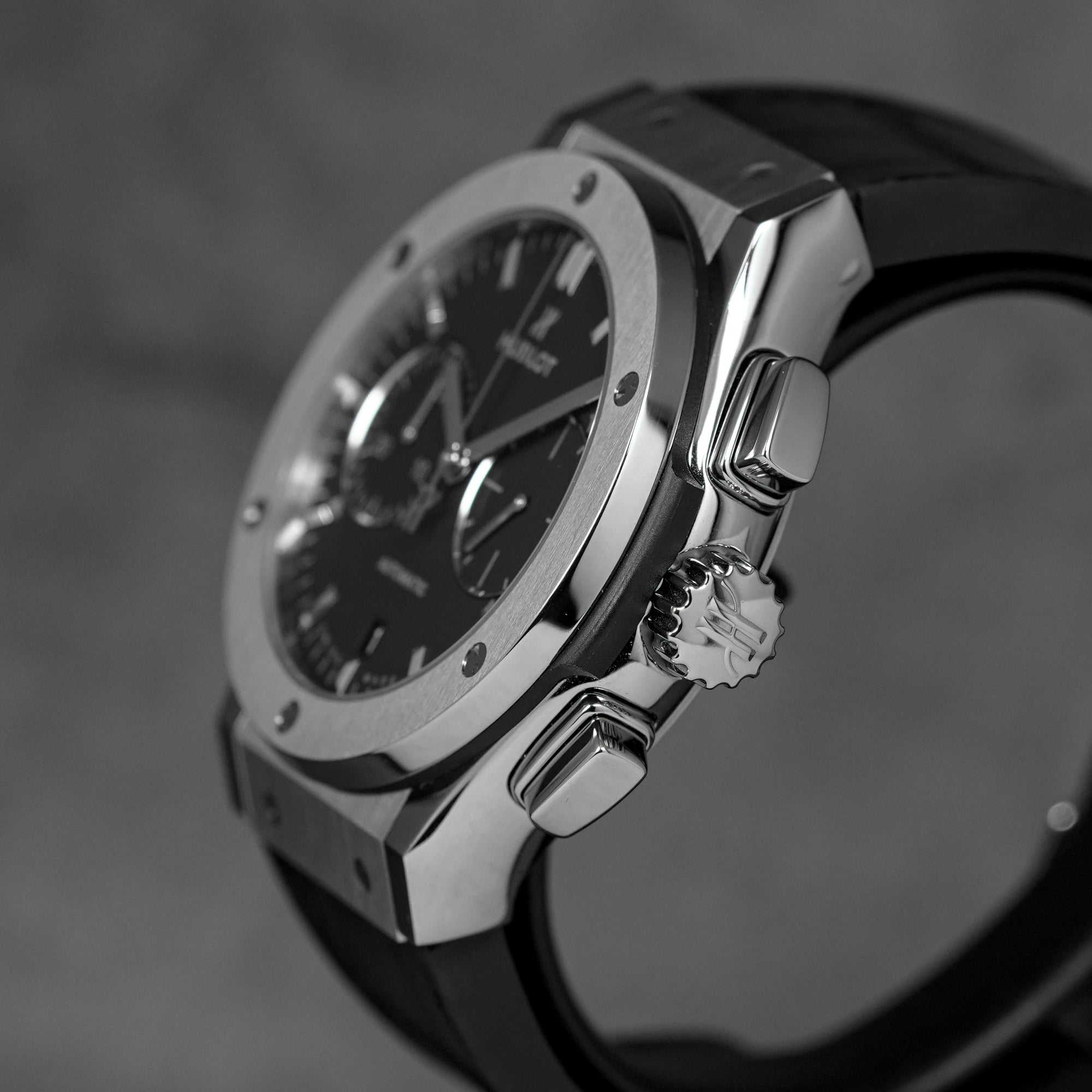 harga hublot classic fusion 45 chronograph black