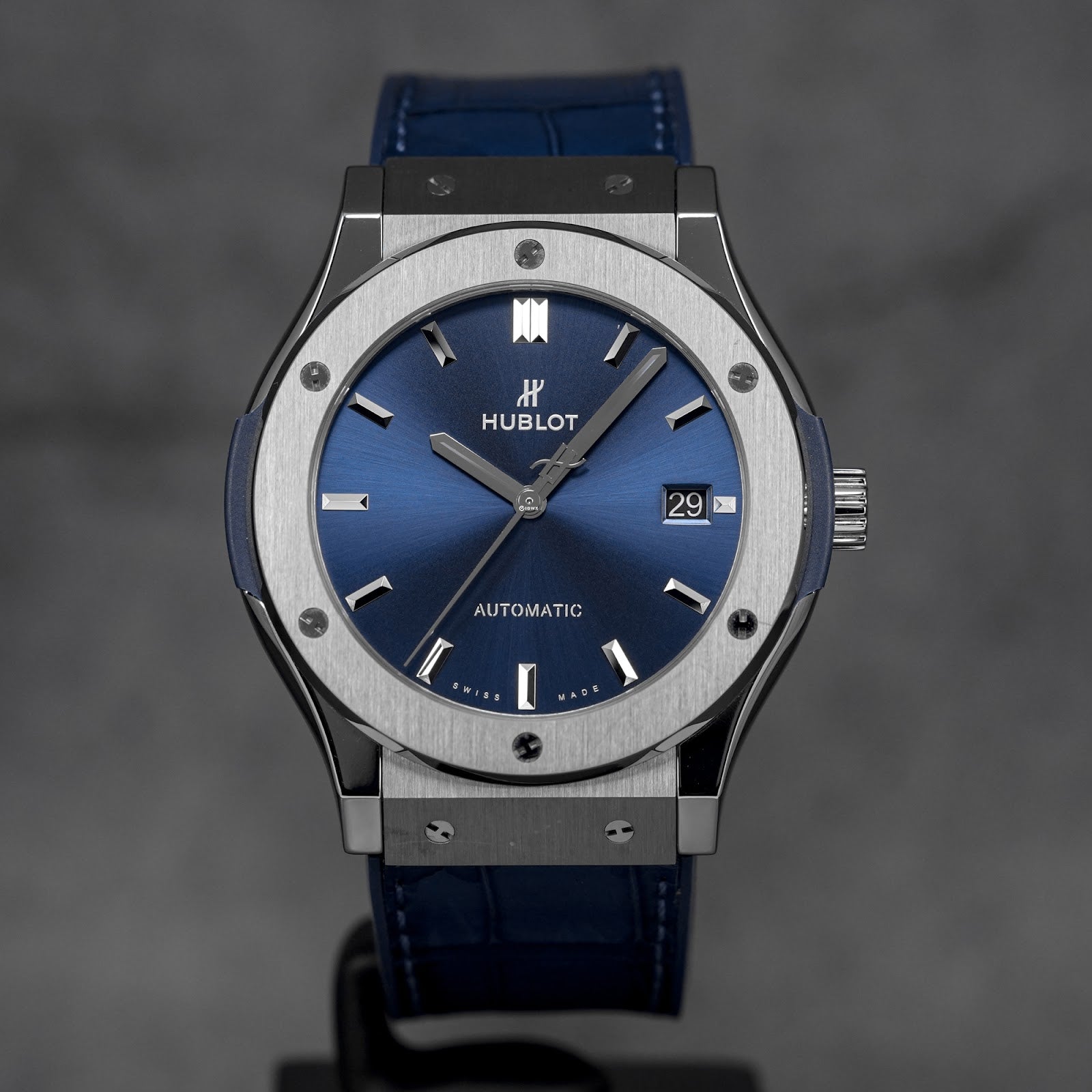 CLASSIC FUSION 45MM TITANIUM BLUE (2024)