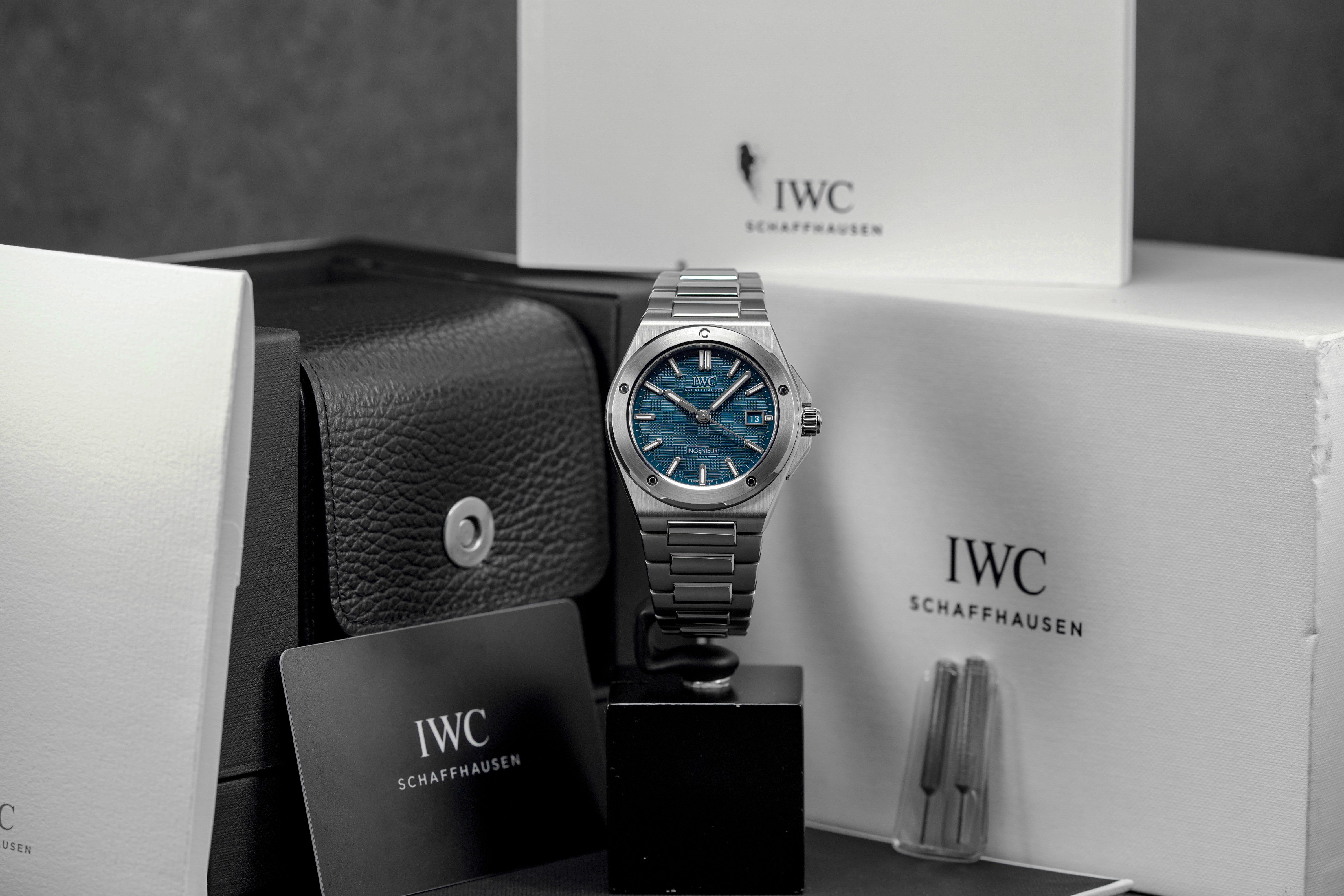 harga iwc ingenieur 40 aqua green