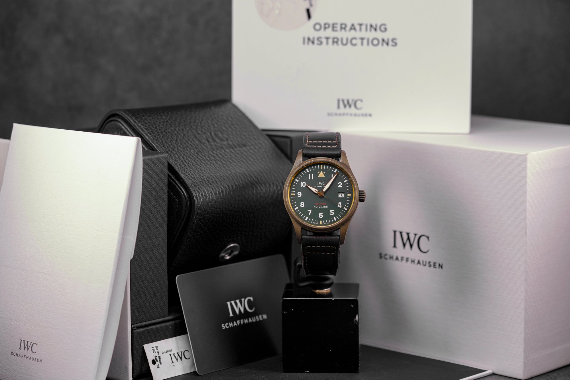 harga iwc pilot spitfire bronze green