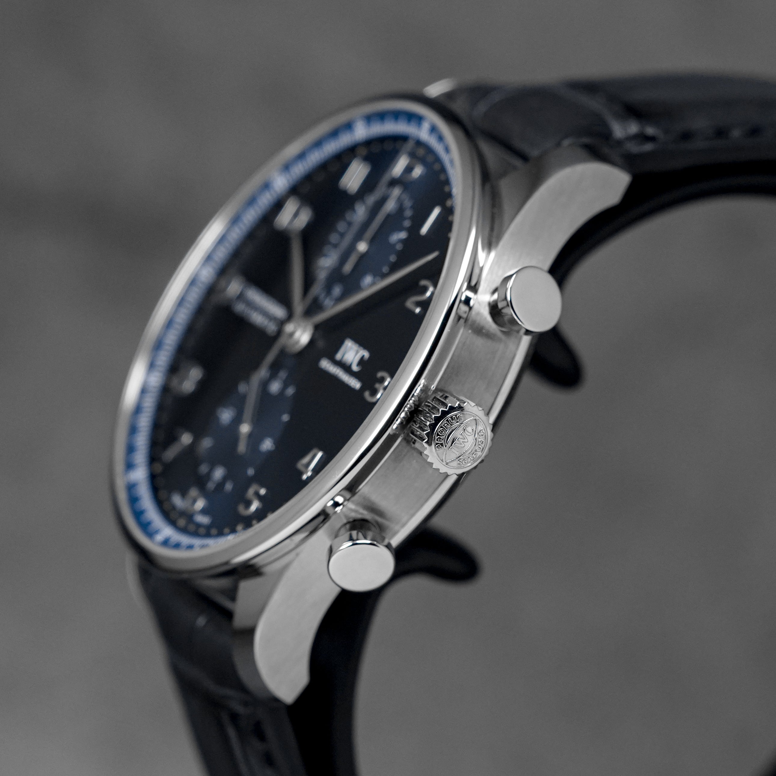 harga iwc portugieser chrono 41 blue