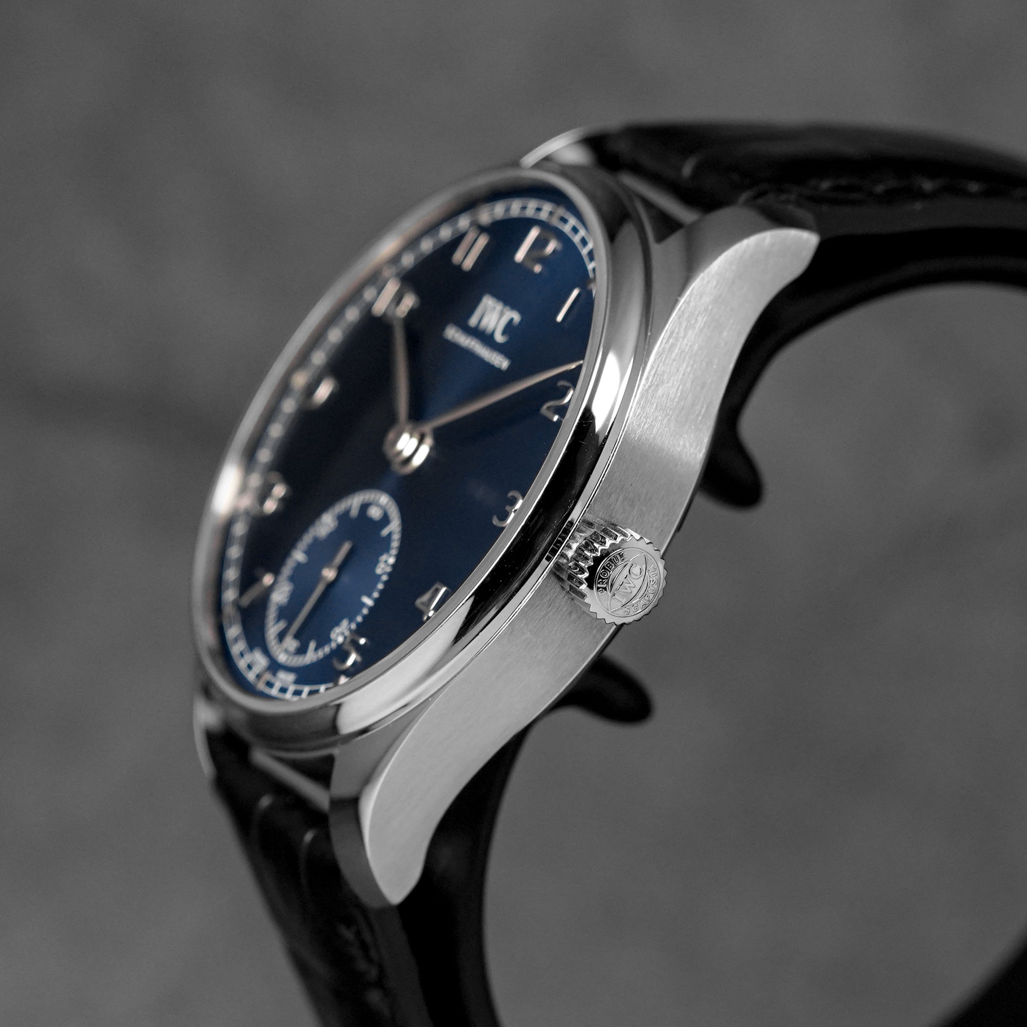 harga iwc portugieser small seconds blue