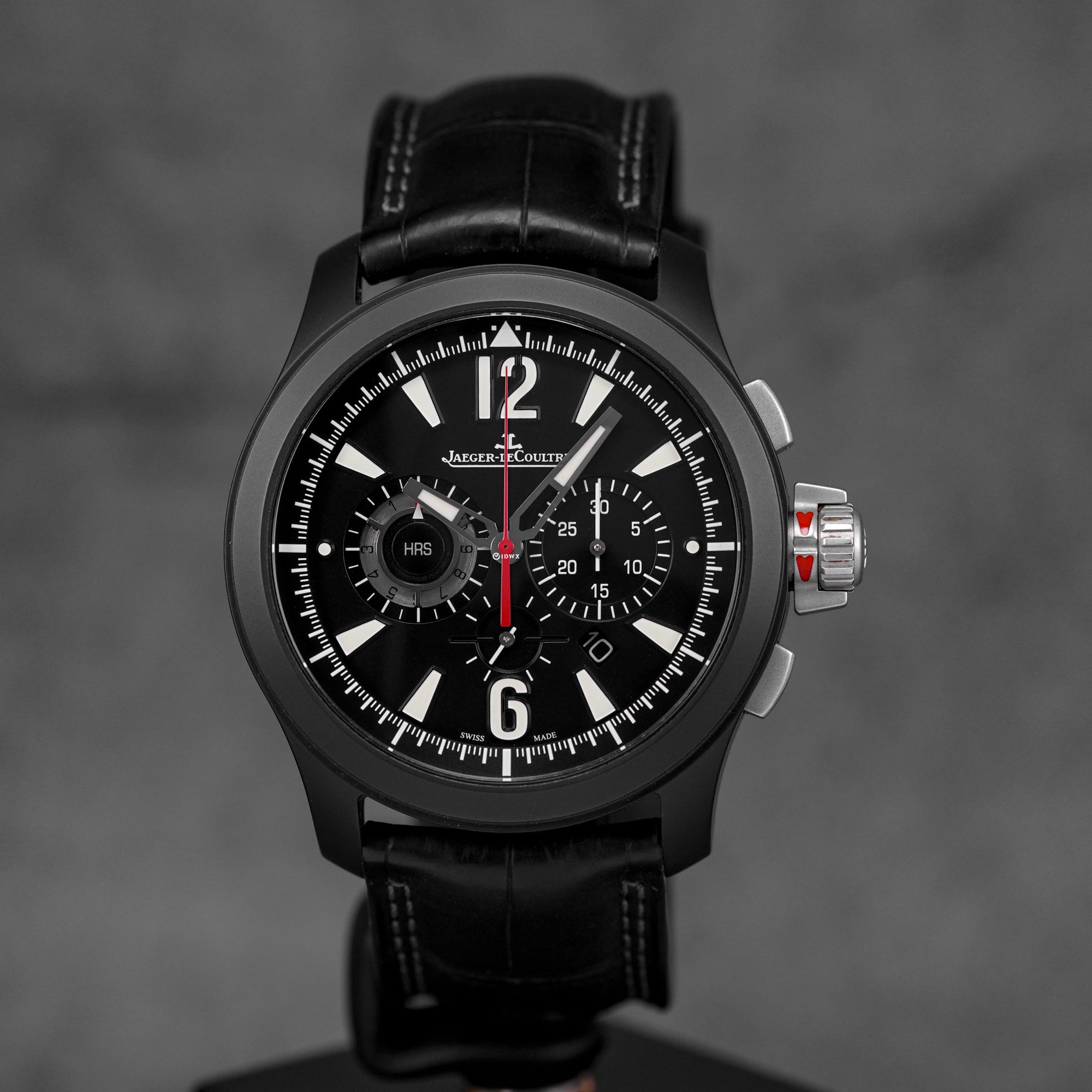 JAEGER LECOULTRE MASTER COMPRESSOR BLACK CERAMIC LIMITED EDITION ...