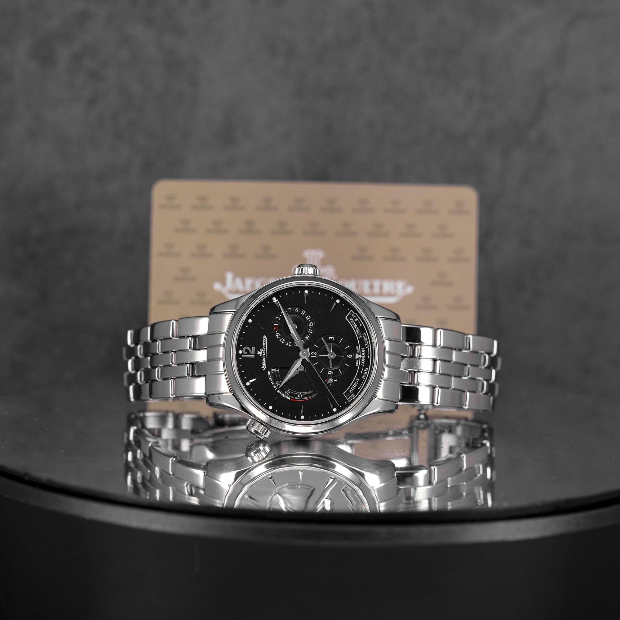 MASTER GEOGRAPHIC BLACK DIAL (2017)