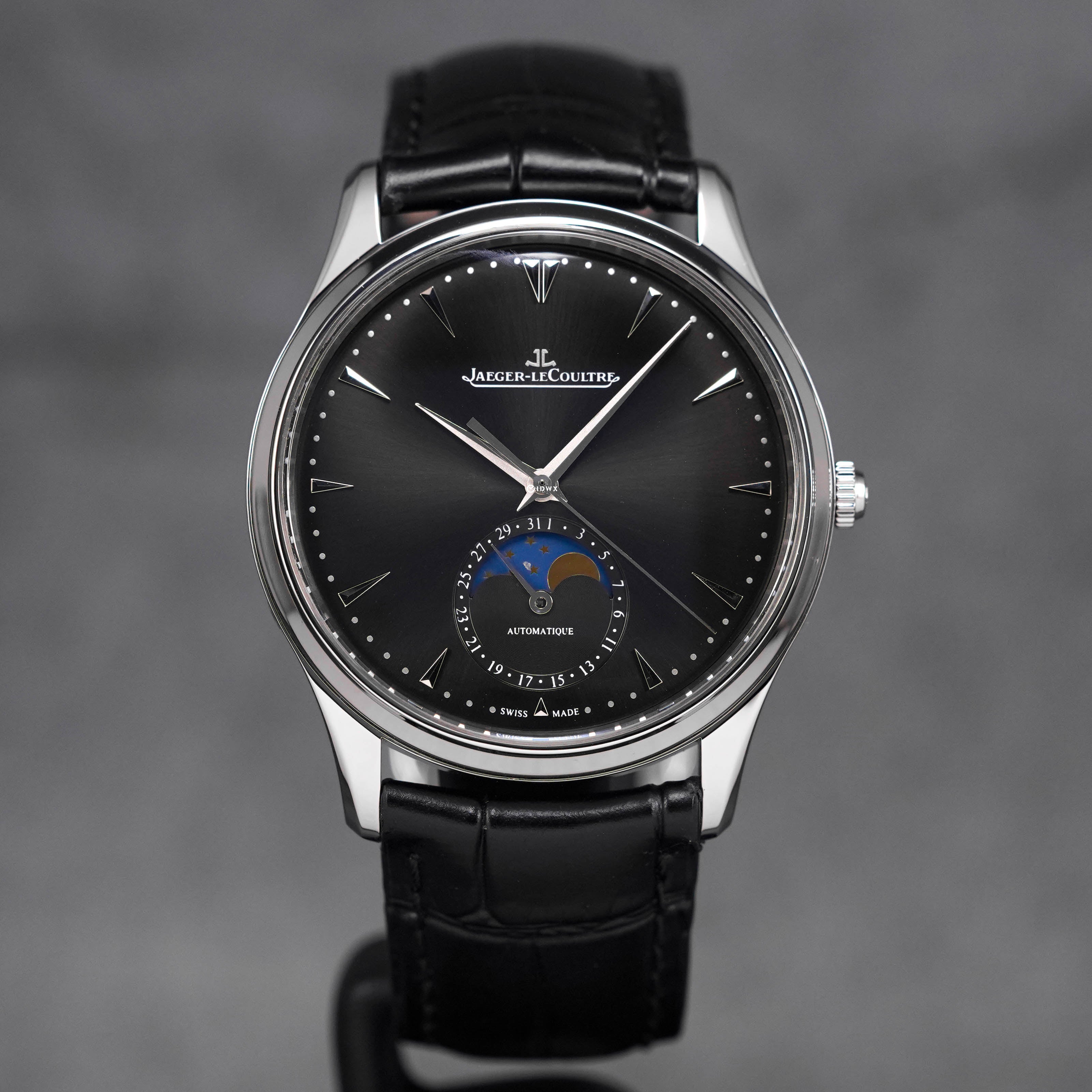 MASTER ULTRA THIN MOONPHASE BLACK DIAL (2019)