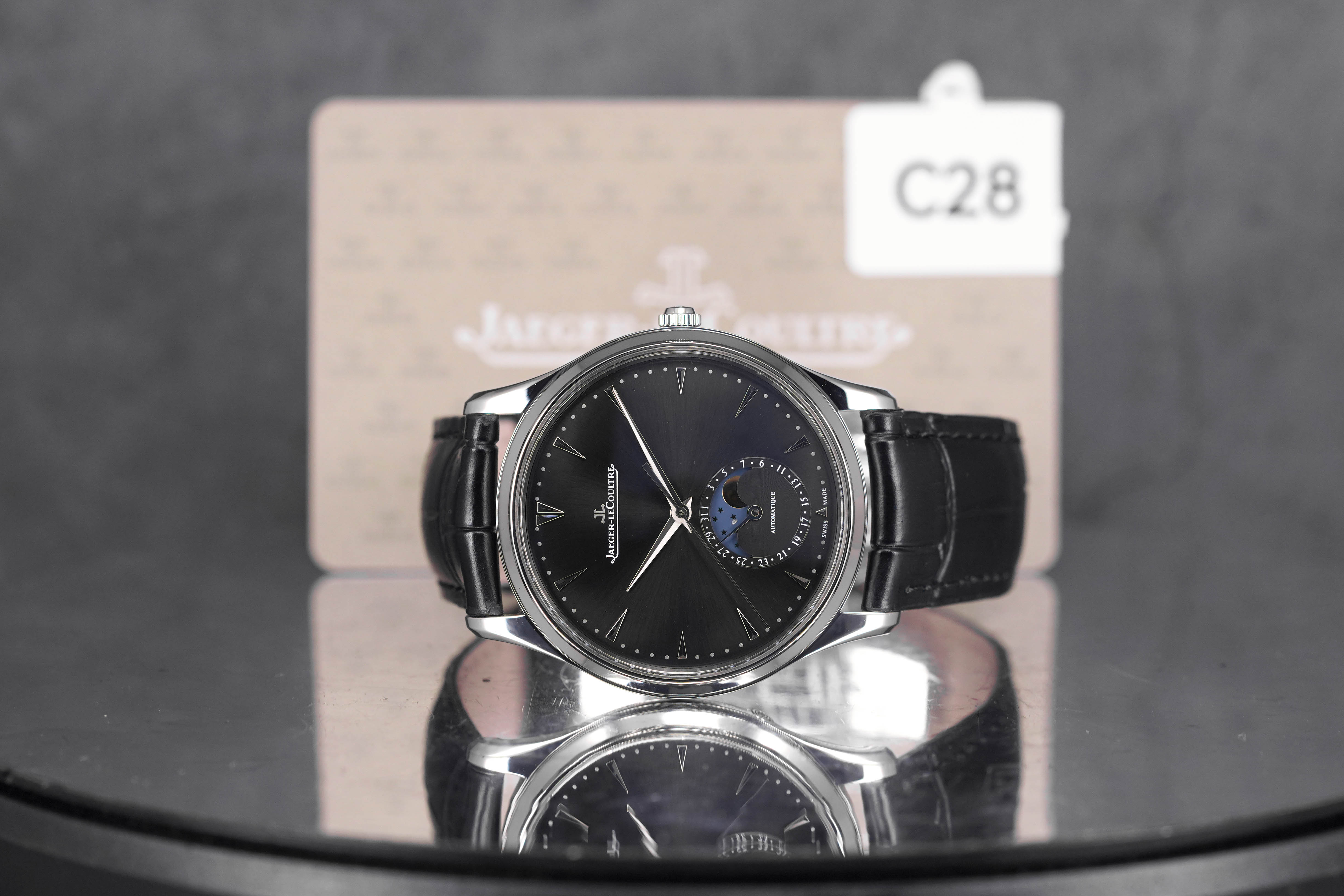 MASTER ULTRA THIN MOONPHASE BLACK DIAL (2019)