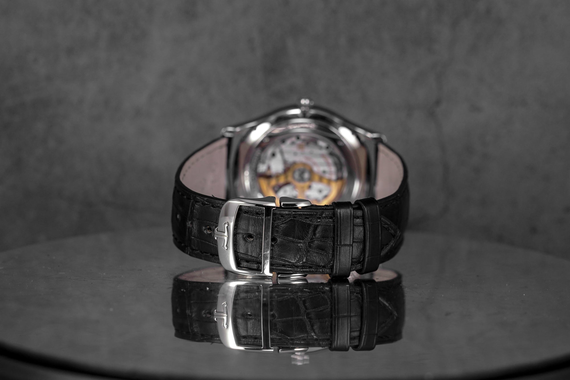MASTER ULTRA THIN PERPETUAL CALENDAR BLACK DIAL
