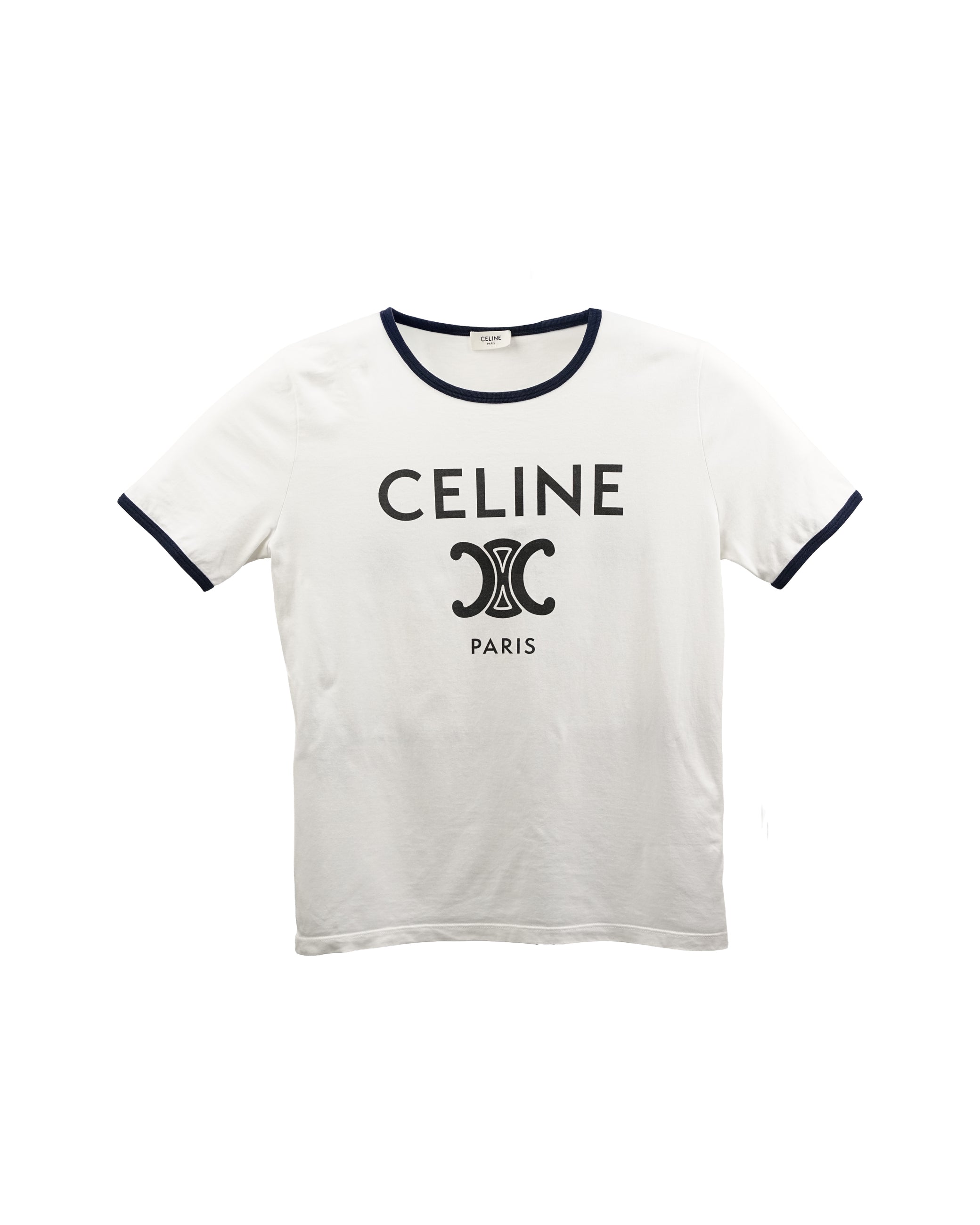 T-SHIRT WHITE WITH LOGO SIZE L