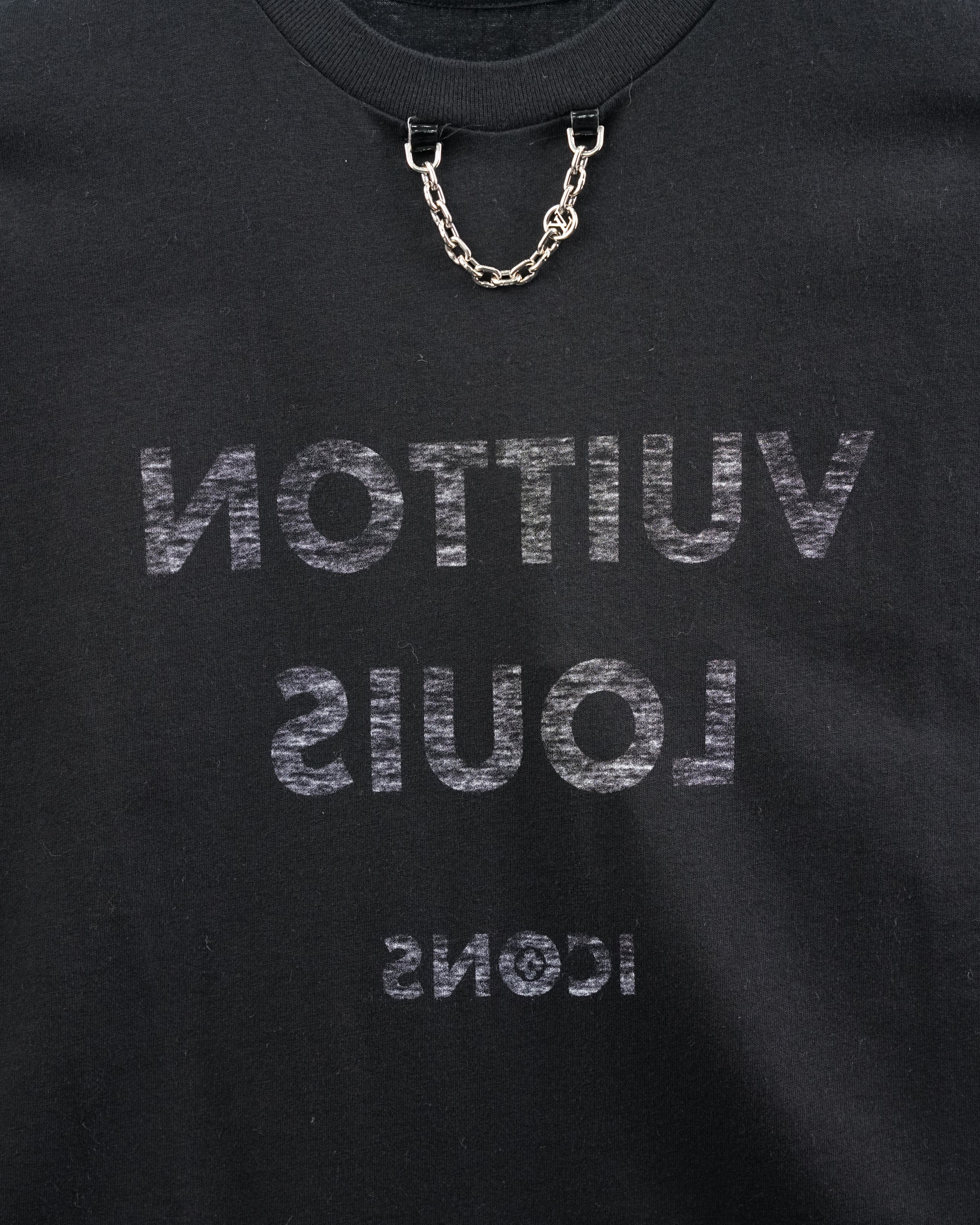 LOUIS VUITTON T-SHIRT BLACK SIZE S - IDWX