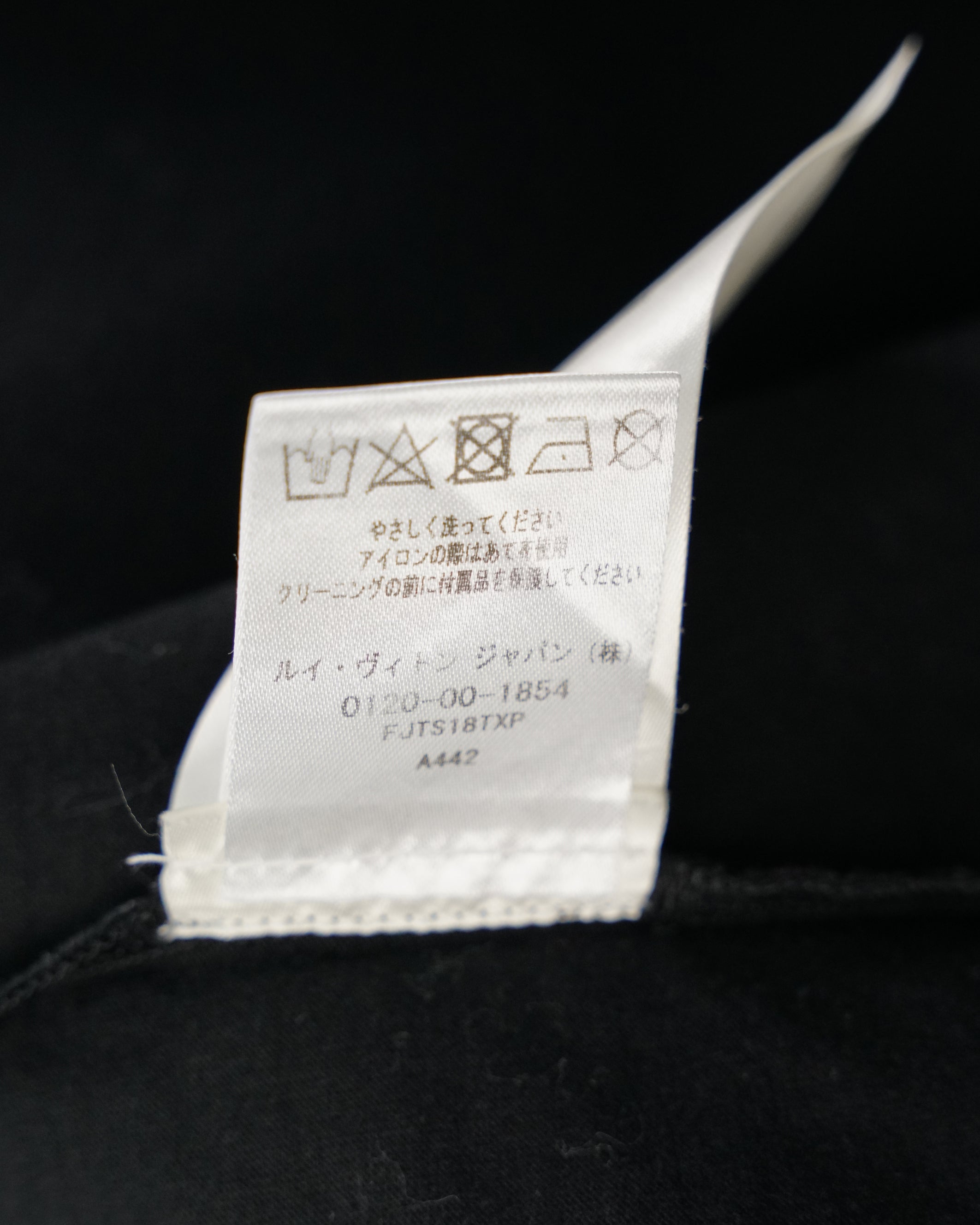 T-SHIRT BLACK SIZE S