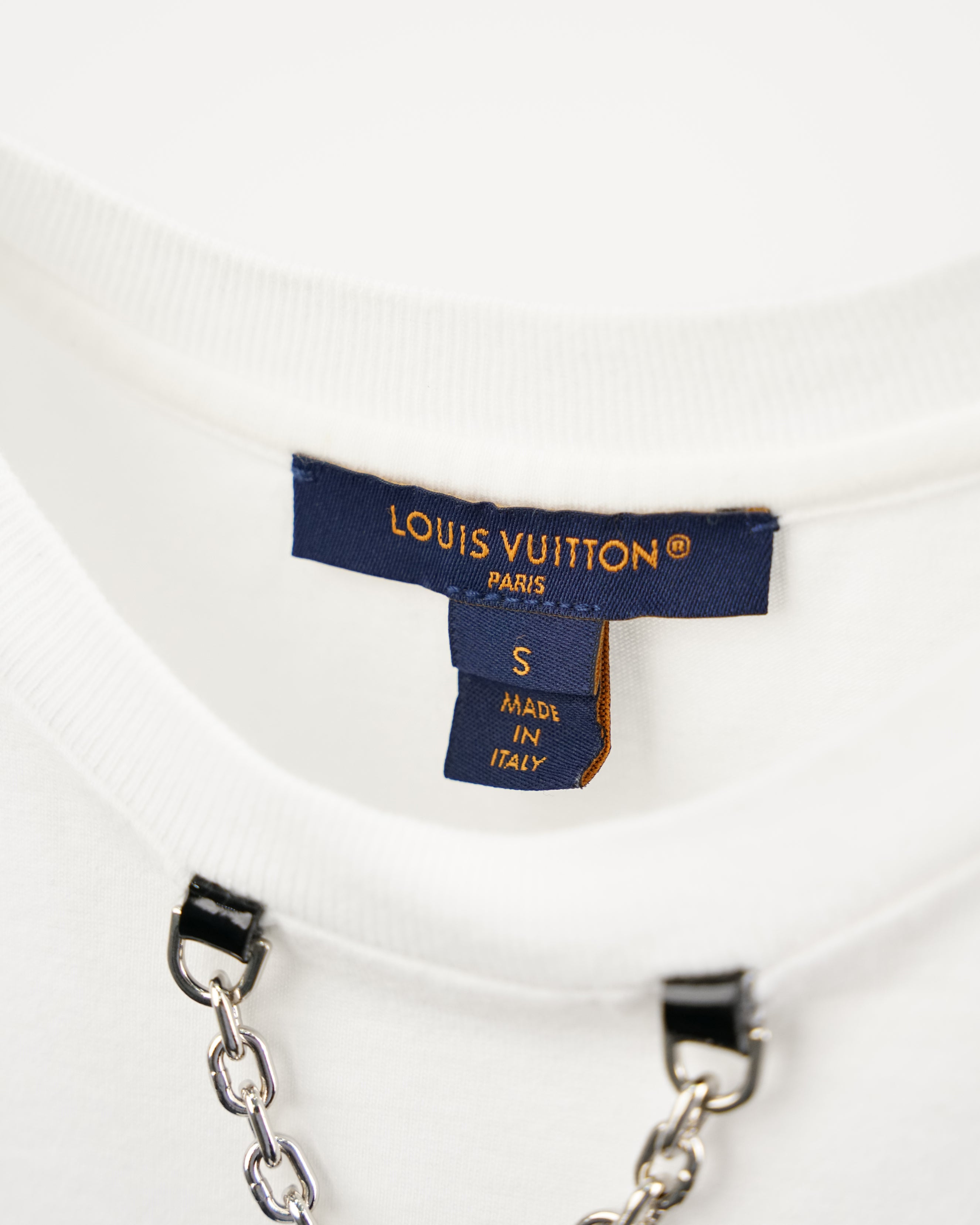LOUIS VUITTON T-SHIRT WHITE SIZE S - IDWX