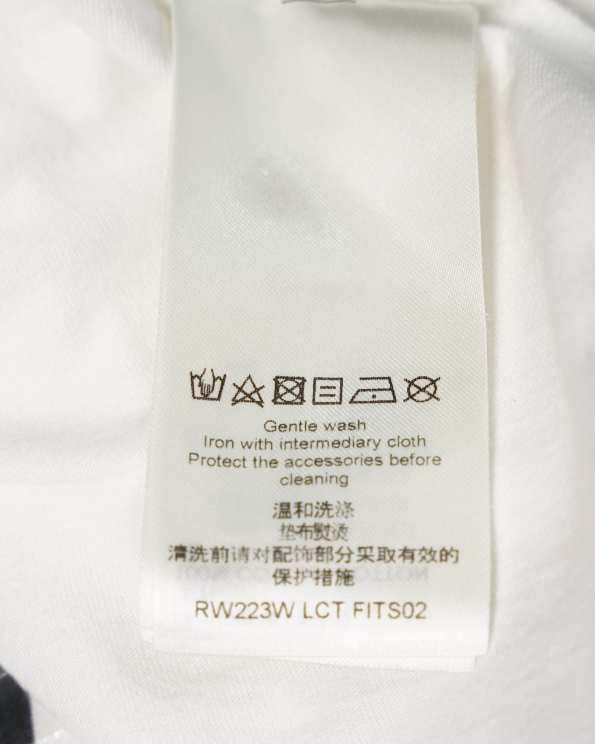 T-SHIRT WHITE SIZE S